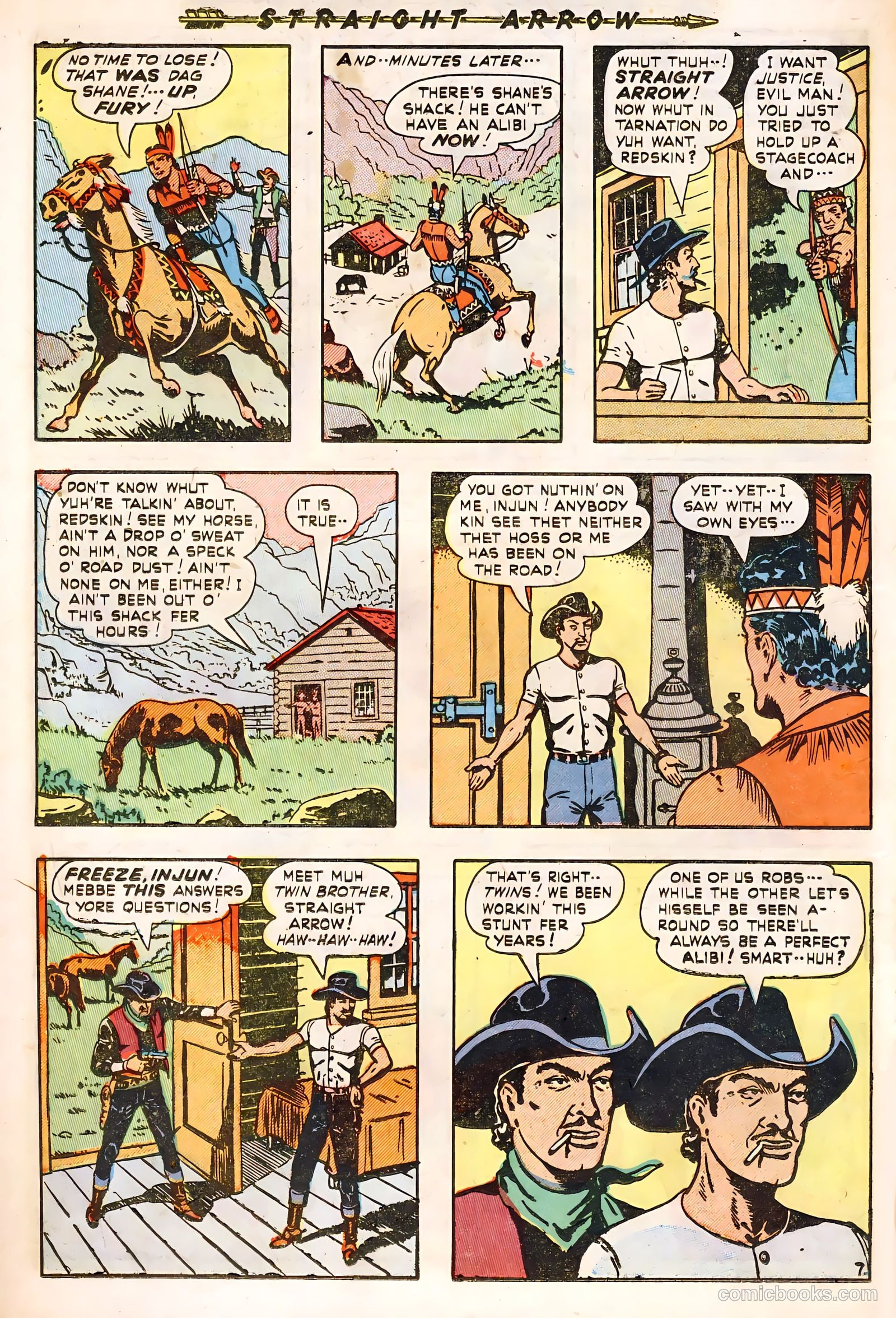Straight Arrow #15 (1951) — page 16 of 36