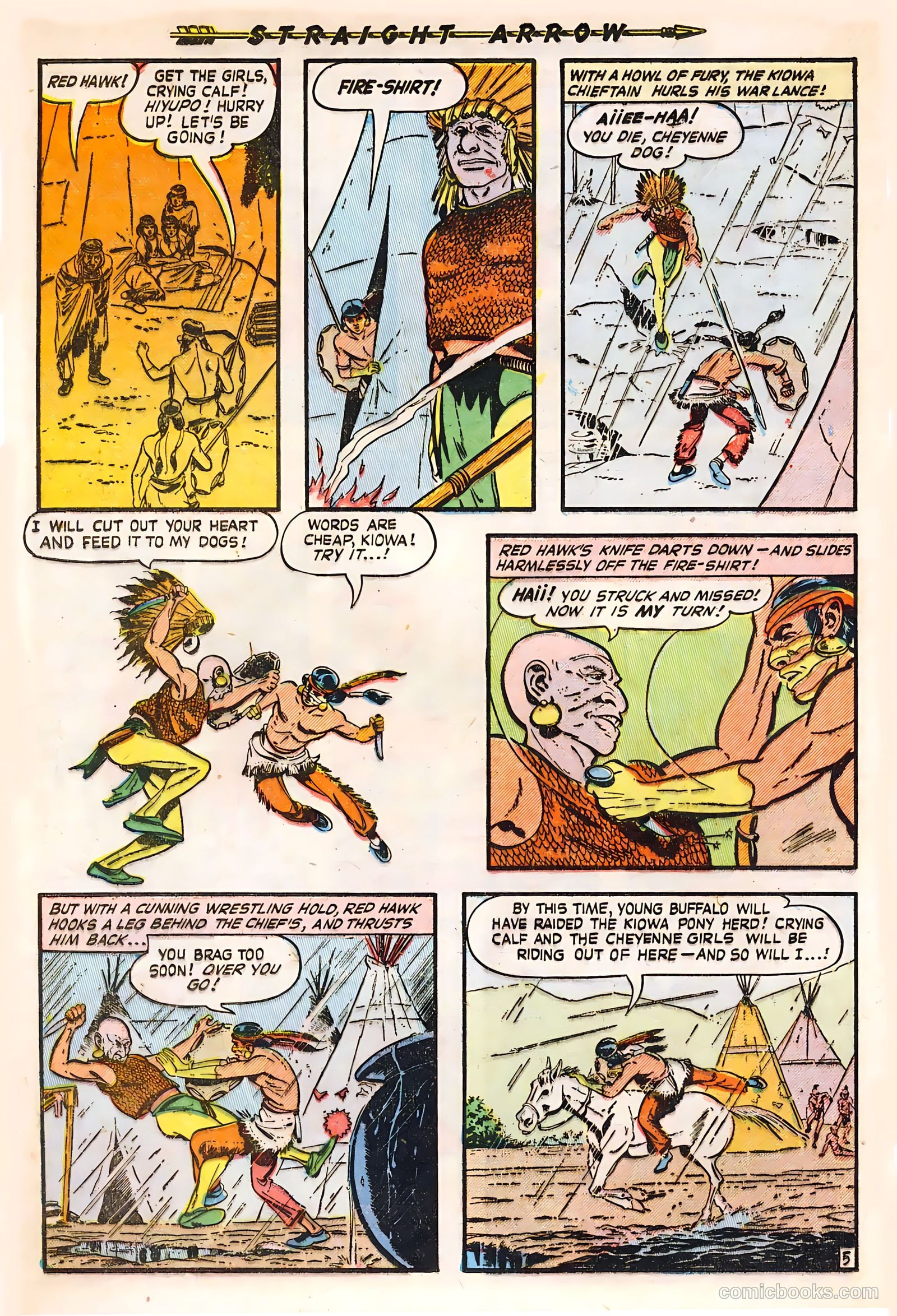Straight Arrow #15 (1951) — page 22 of 36