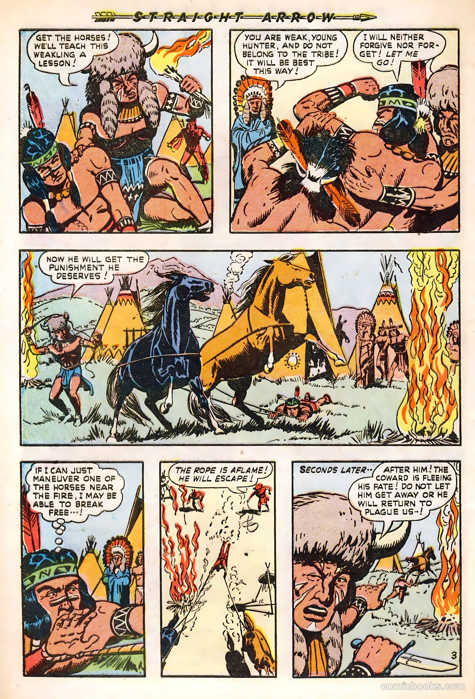 Straight Arrow #15 (1951) — page 28 of 36