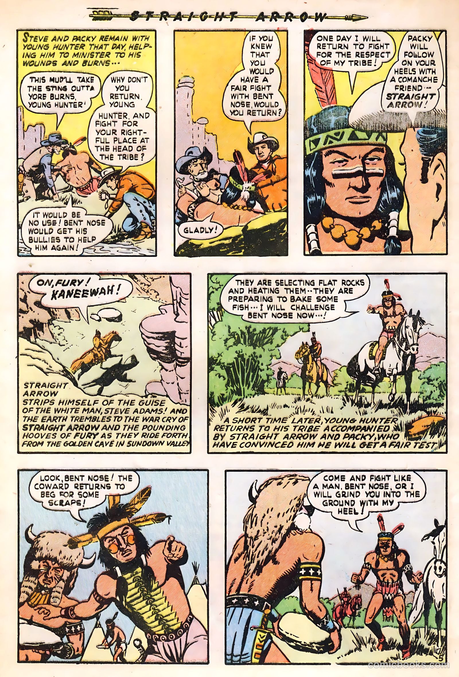 Straight Arrow #15 (1951) — page 30 of 36
