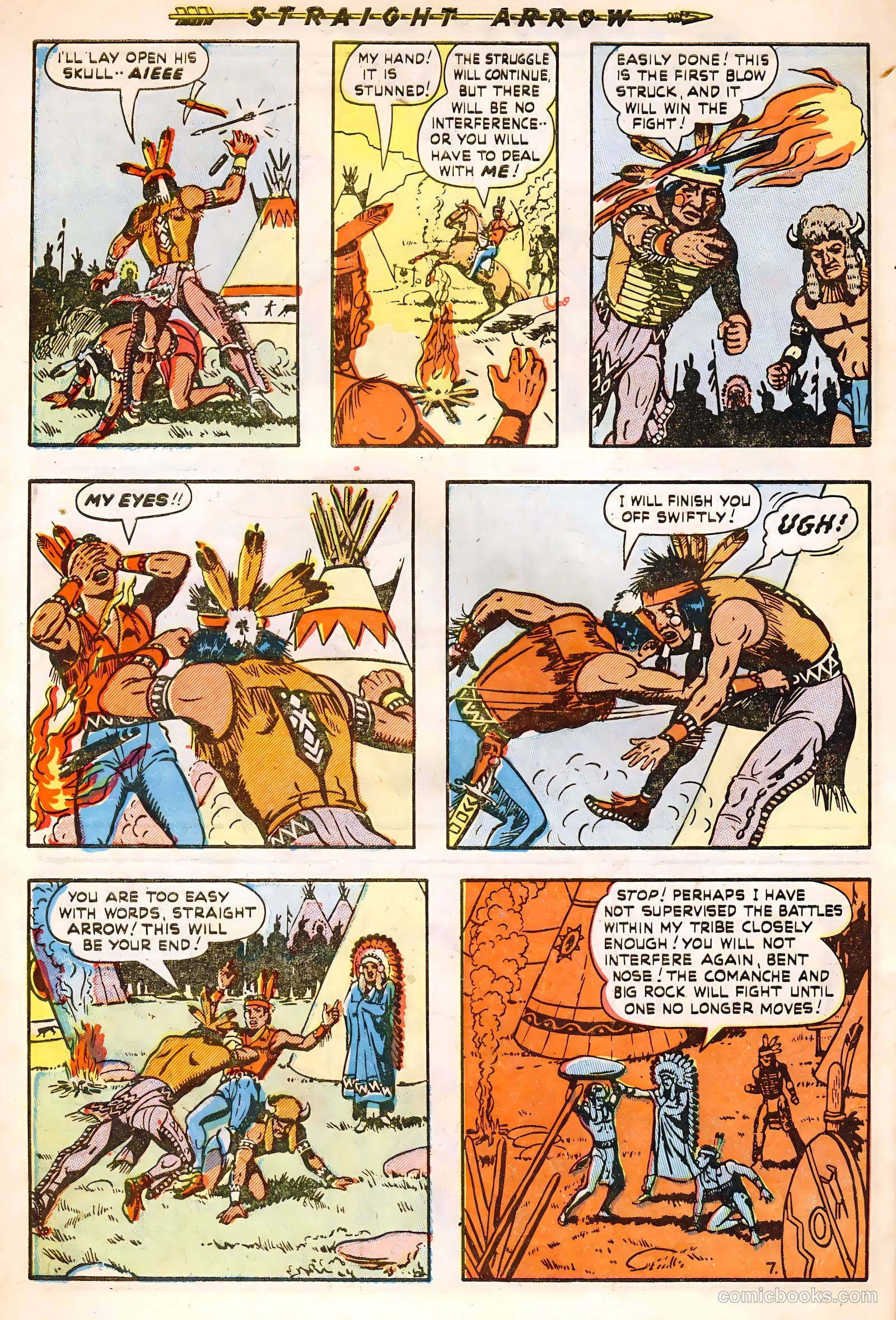 Straight Arrow #15 (1951) — page 32 of 36