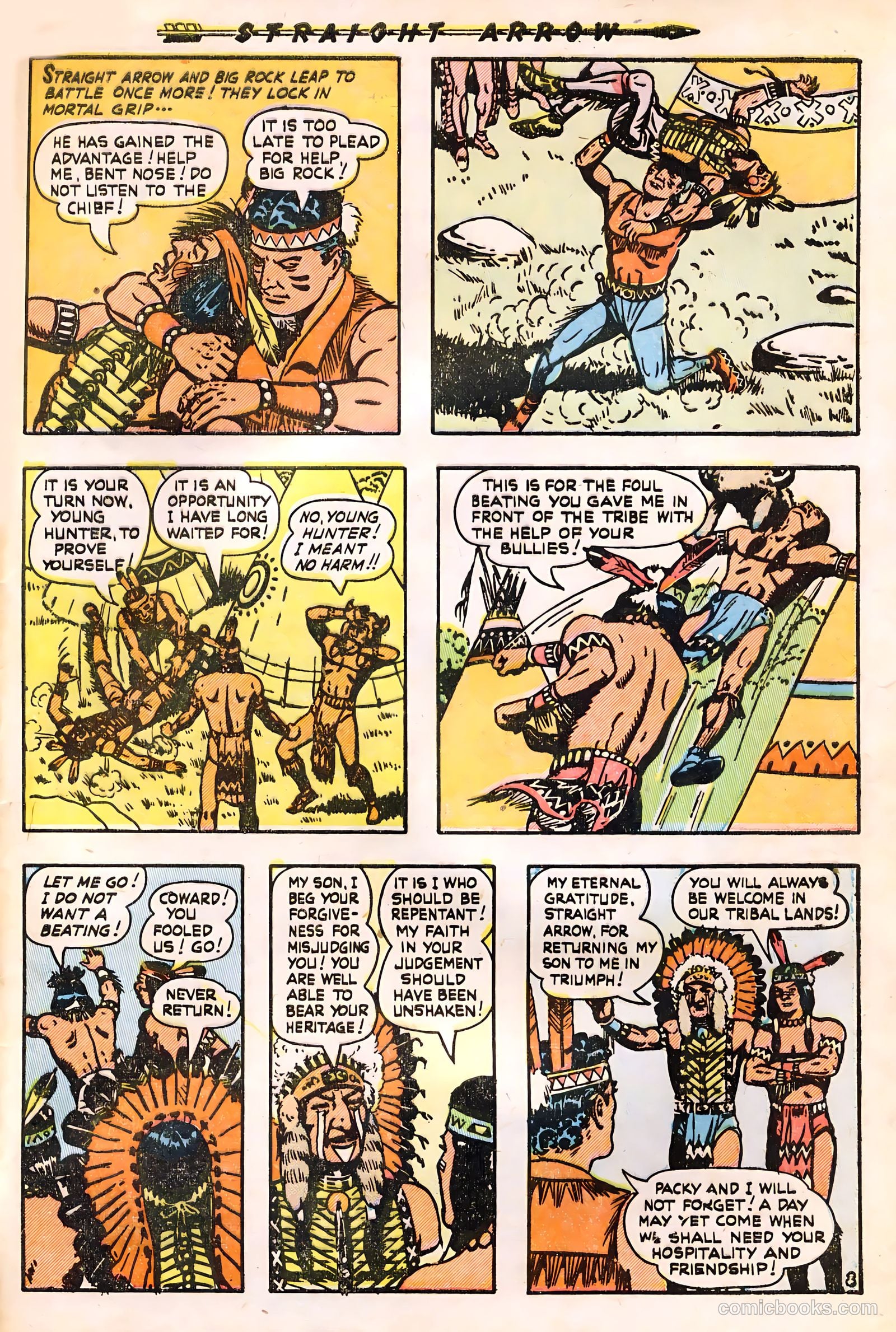 Straight Arrow #15 (1951) — page 33 of 36