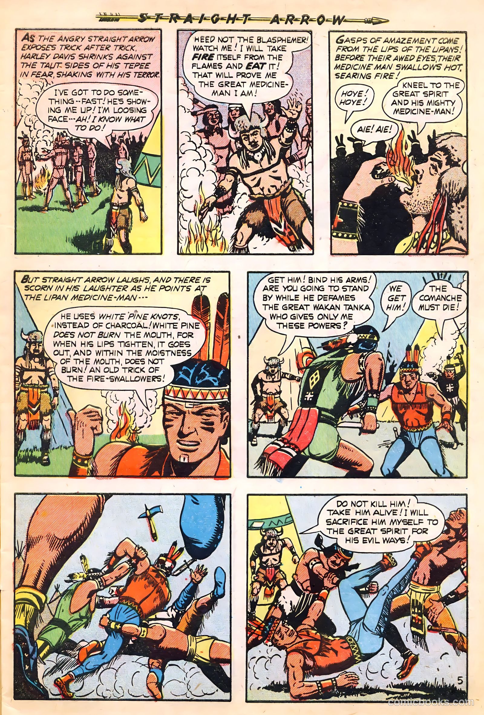 Straight Arrow #16 (1951) — page 7 of 36