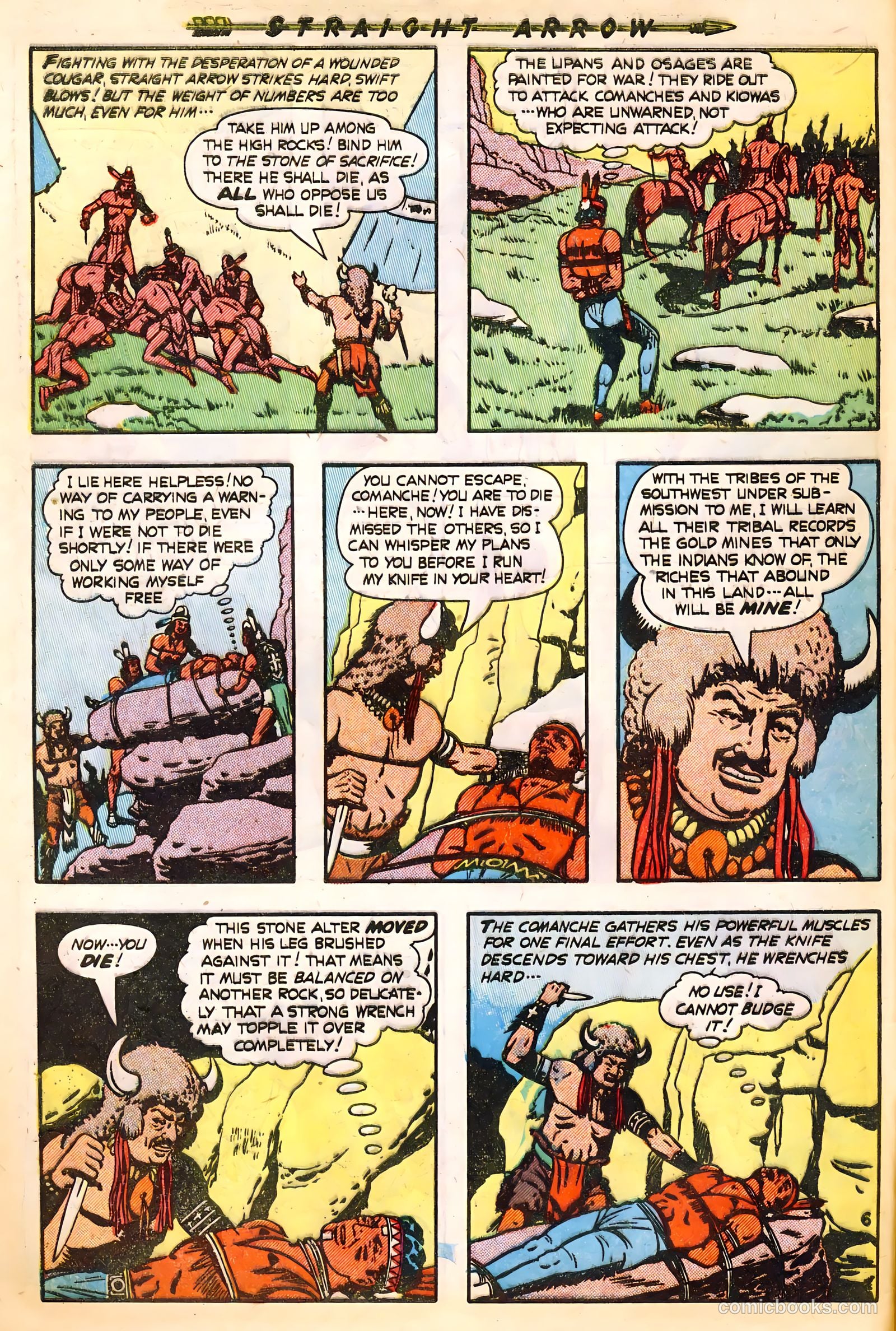 Straight Arrow #16 (1951) — page 8 of 36