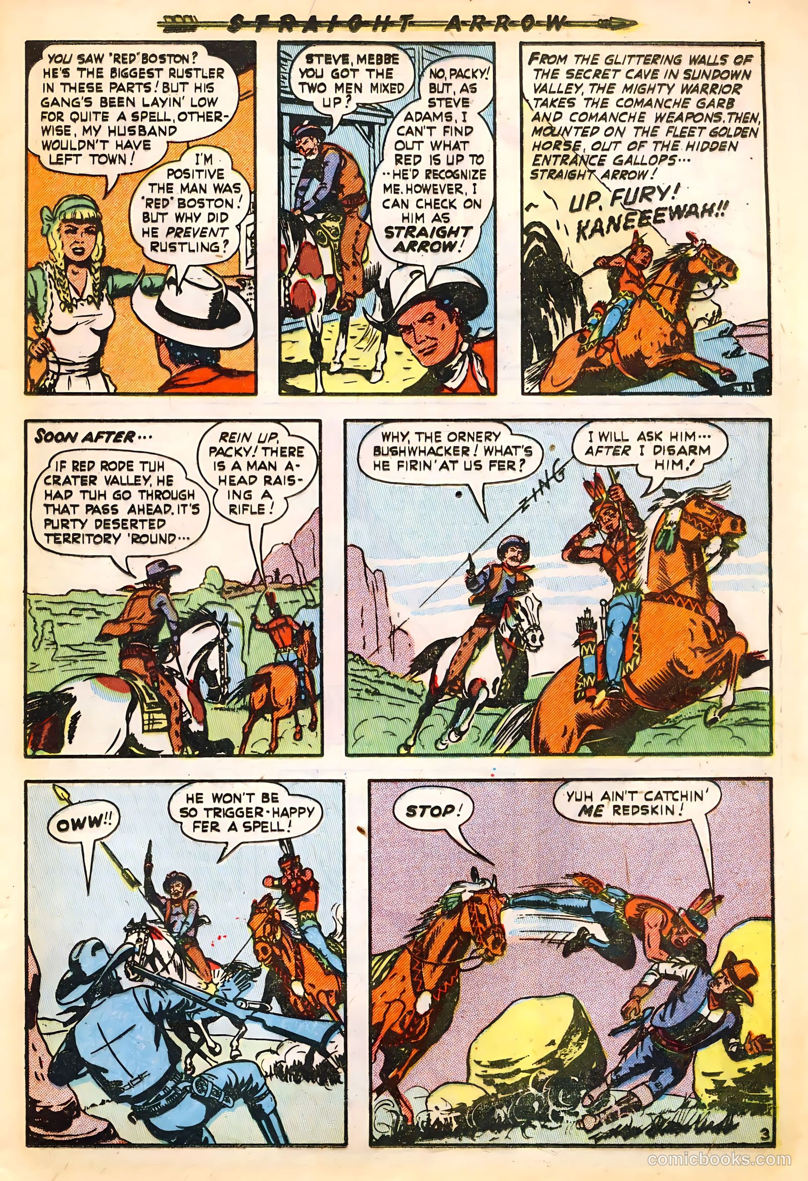 Straight Arrow #16 (1951) — page 13 of 36