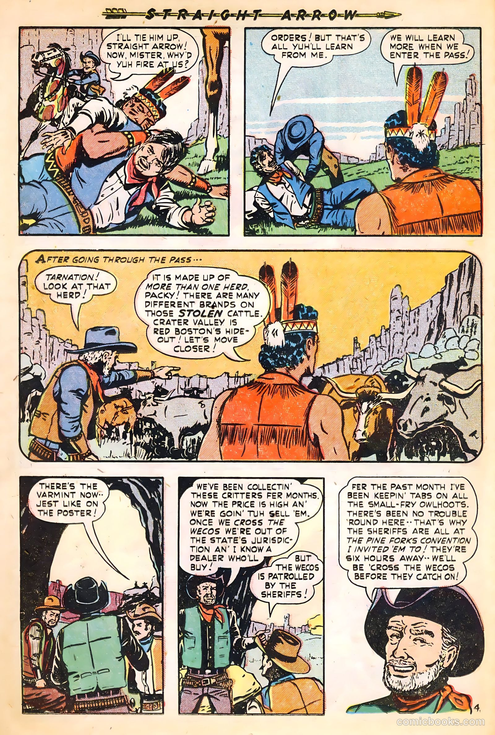 Straight Arrow #16 (1951) — page 14 of 36