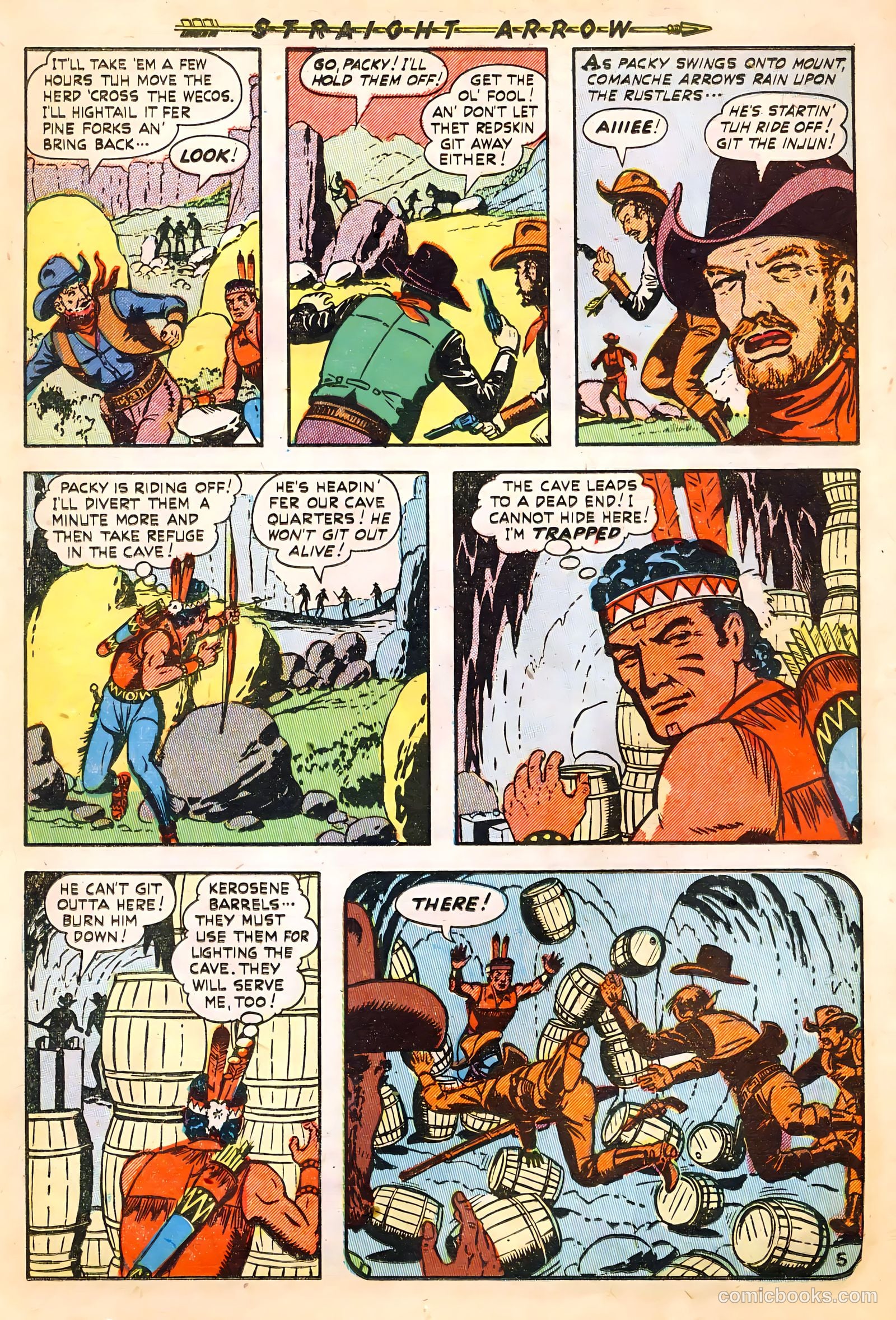Straight Arrow #16 (1951) — page 15 of 36