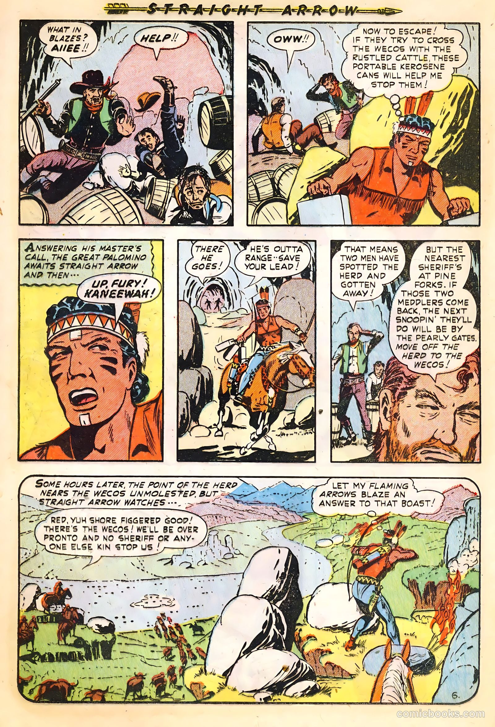 Straight Arrow #16 (1951) — page 16 of 36