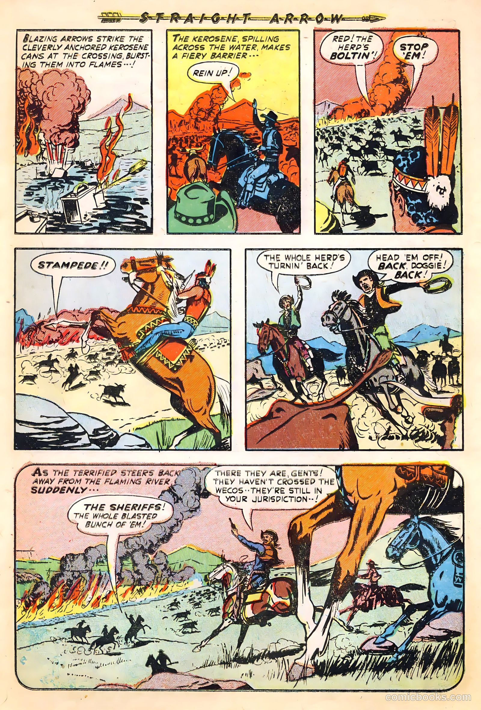 Straight Arrow #16 (1951) — page 17 of 36