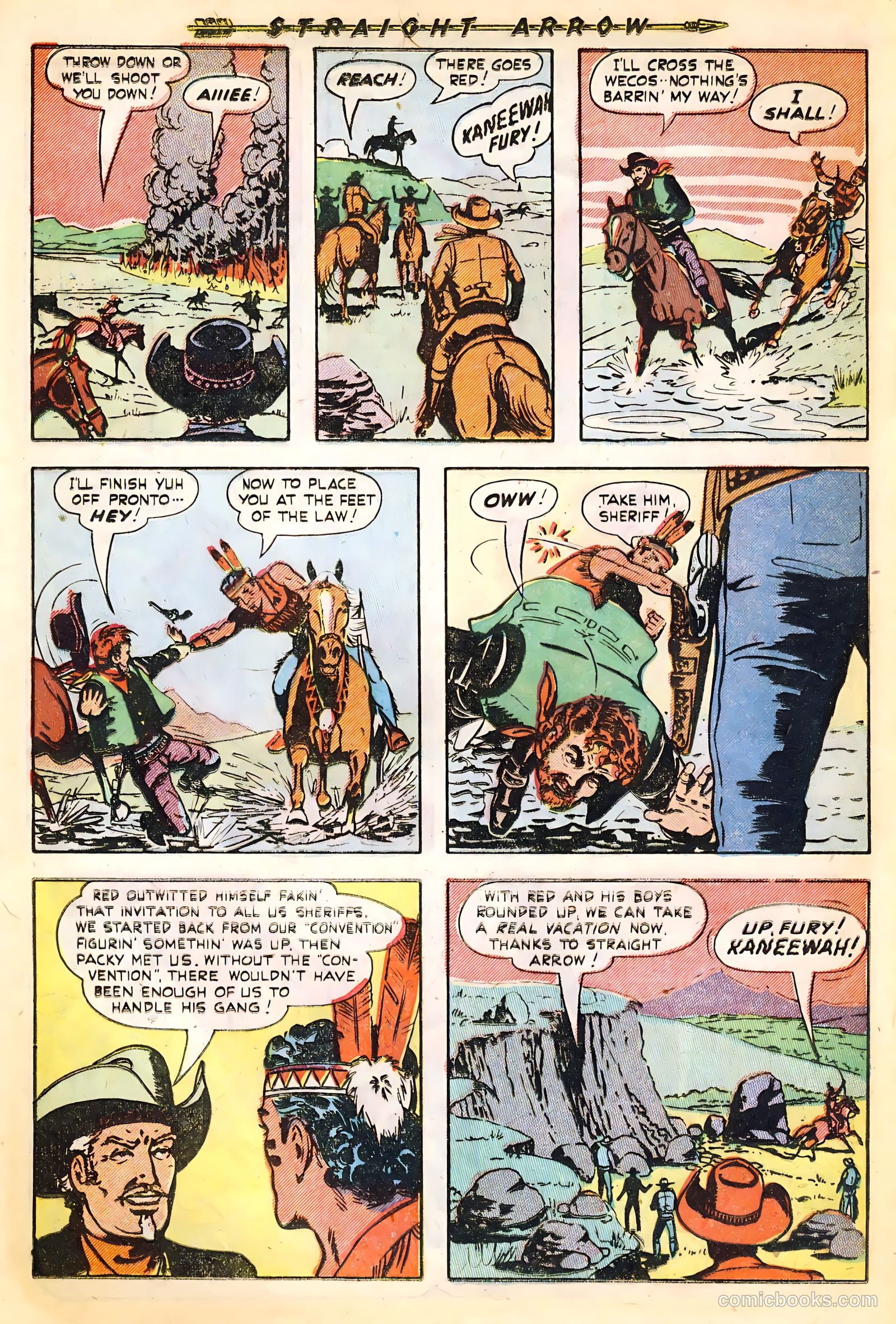 Straight Arrow #16 (1951) — page 18 of 36