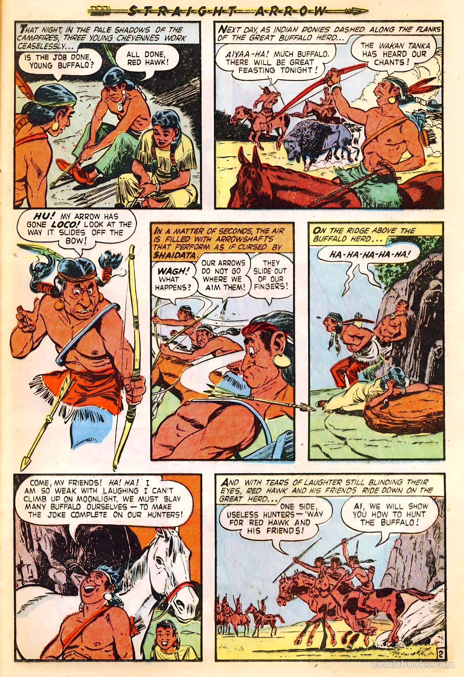 Straight Arrow #16 (1951) — page 21 of 36