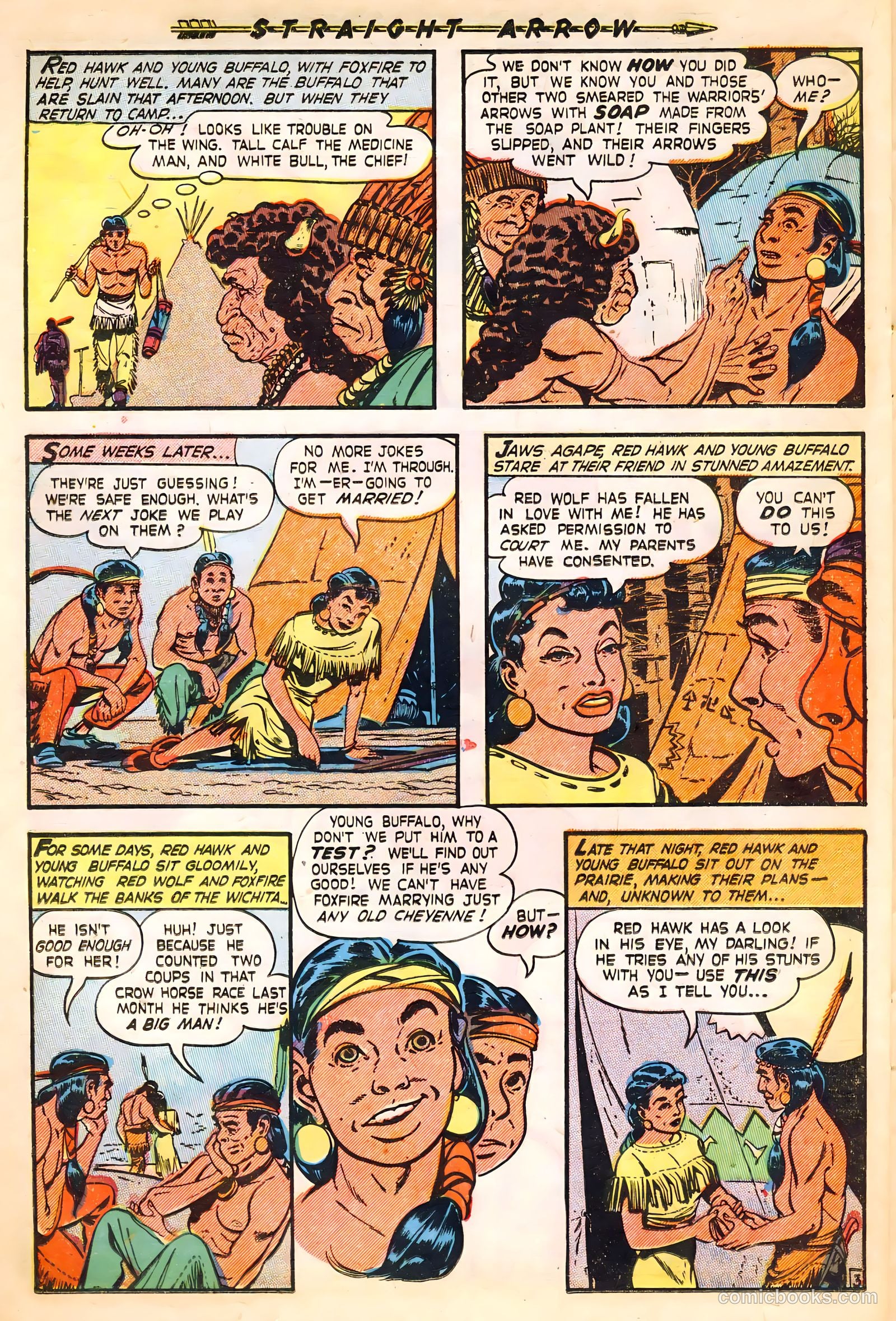 Straight Arrow #16 (1951) — page 22 of 36