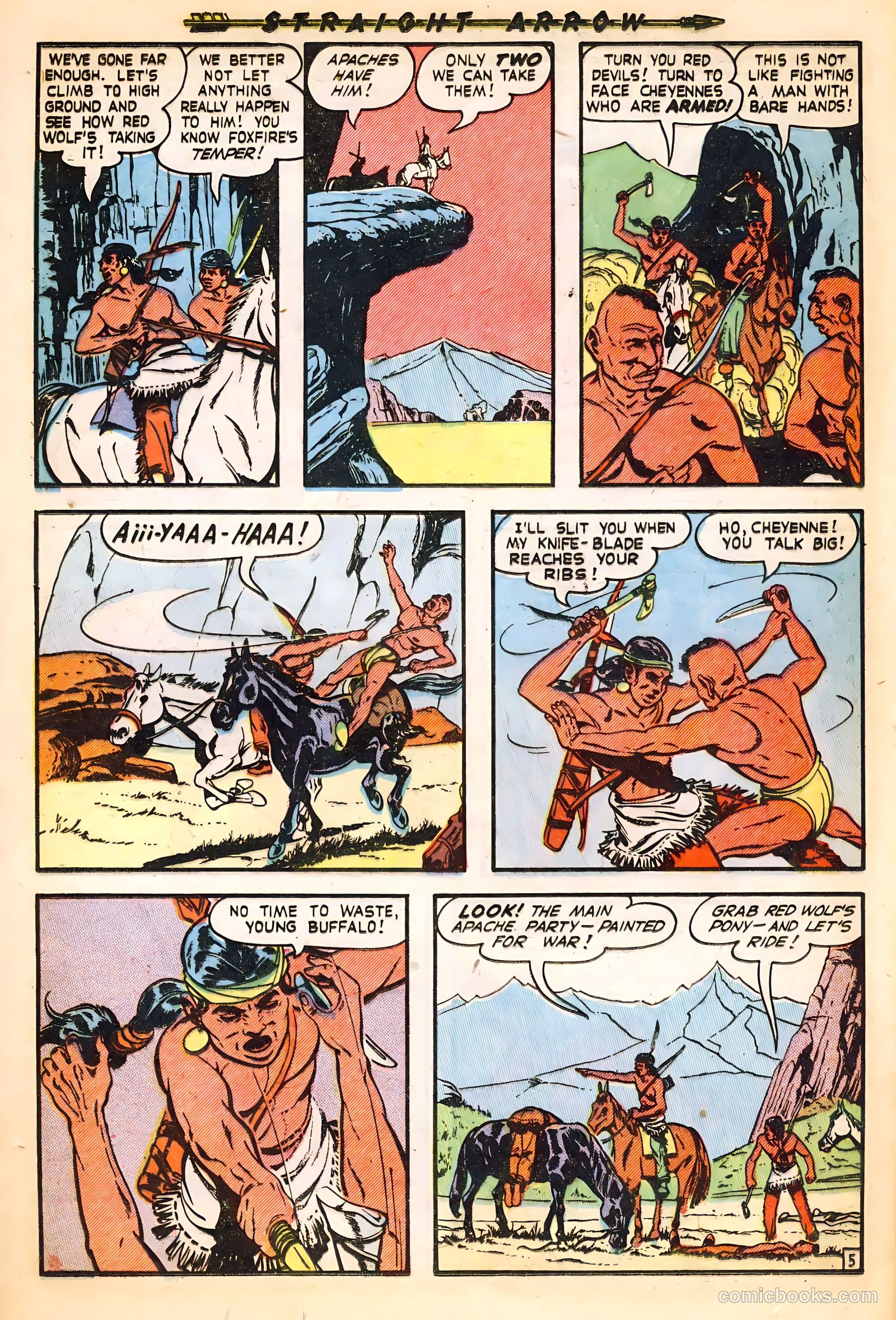 Straight Arrow #16 (1951) — page 24 of 36