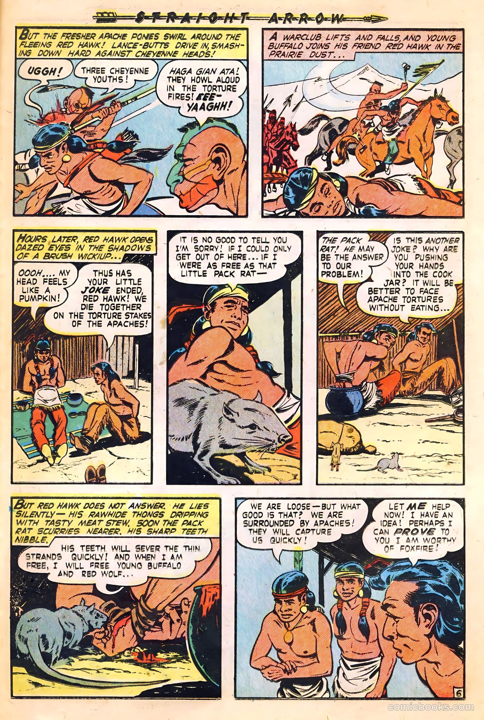 Straight Arrow #16 (1951) — page 25 of 36
