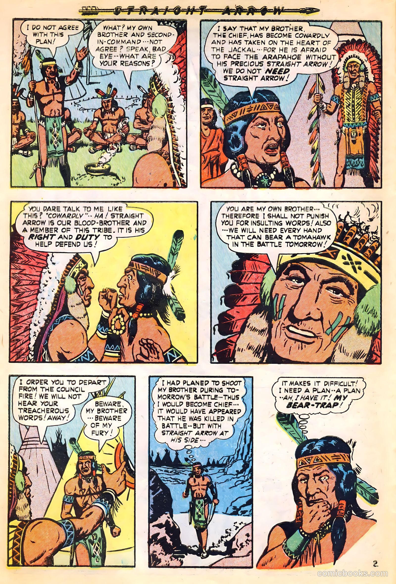 Straight Arrow #16 (1951) — page 28 of 36