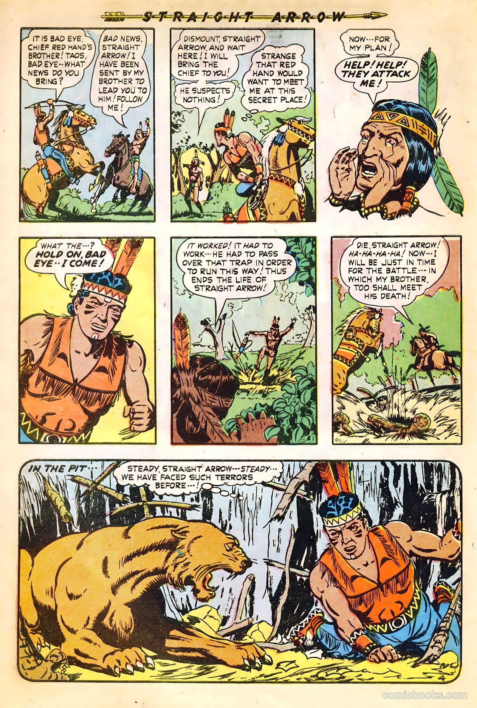 Straight Arrow #16 (1951) — page 30 of 36
