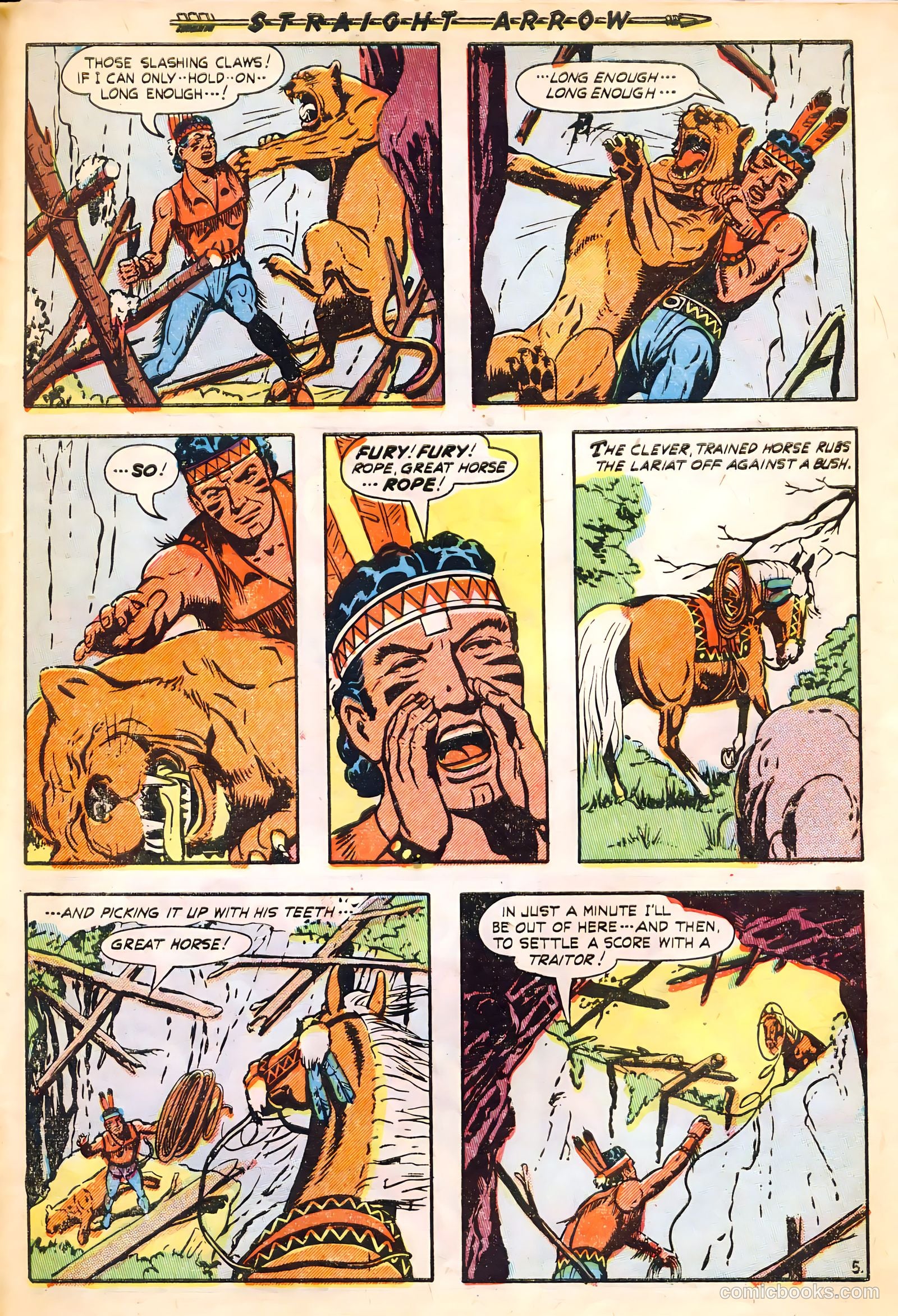 Straight Arrow #16 (1951) — page 31 of 36