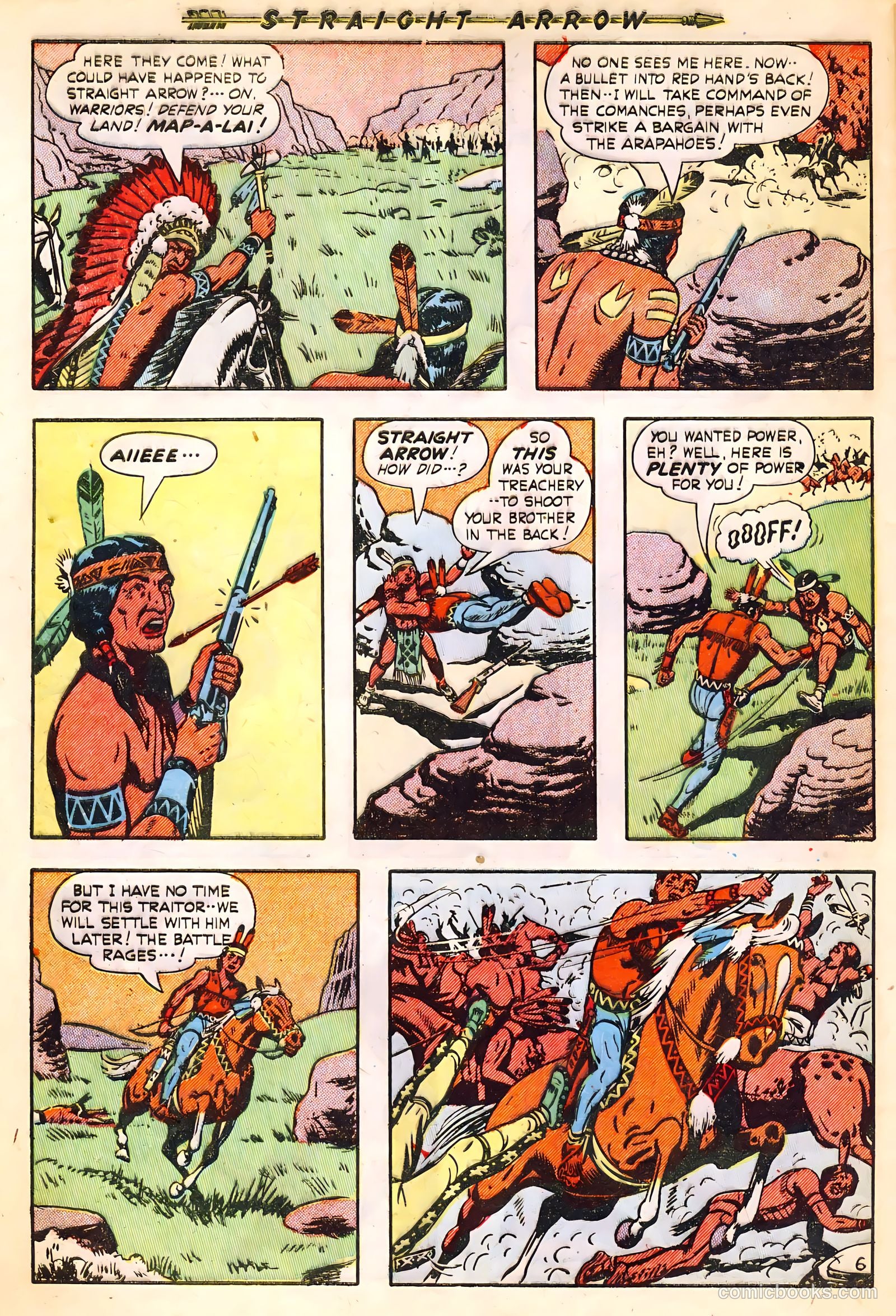 Straight Arrow #16 (1951) — page 32 of 36