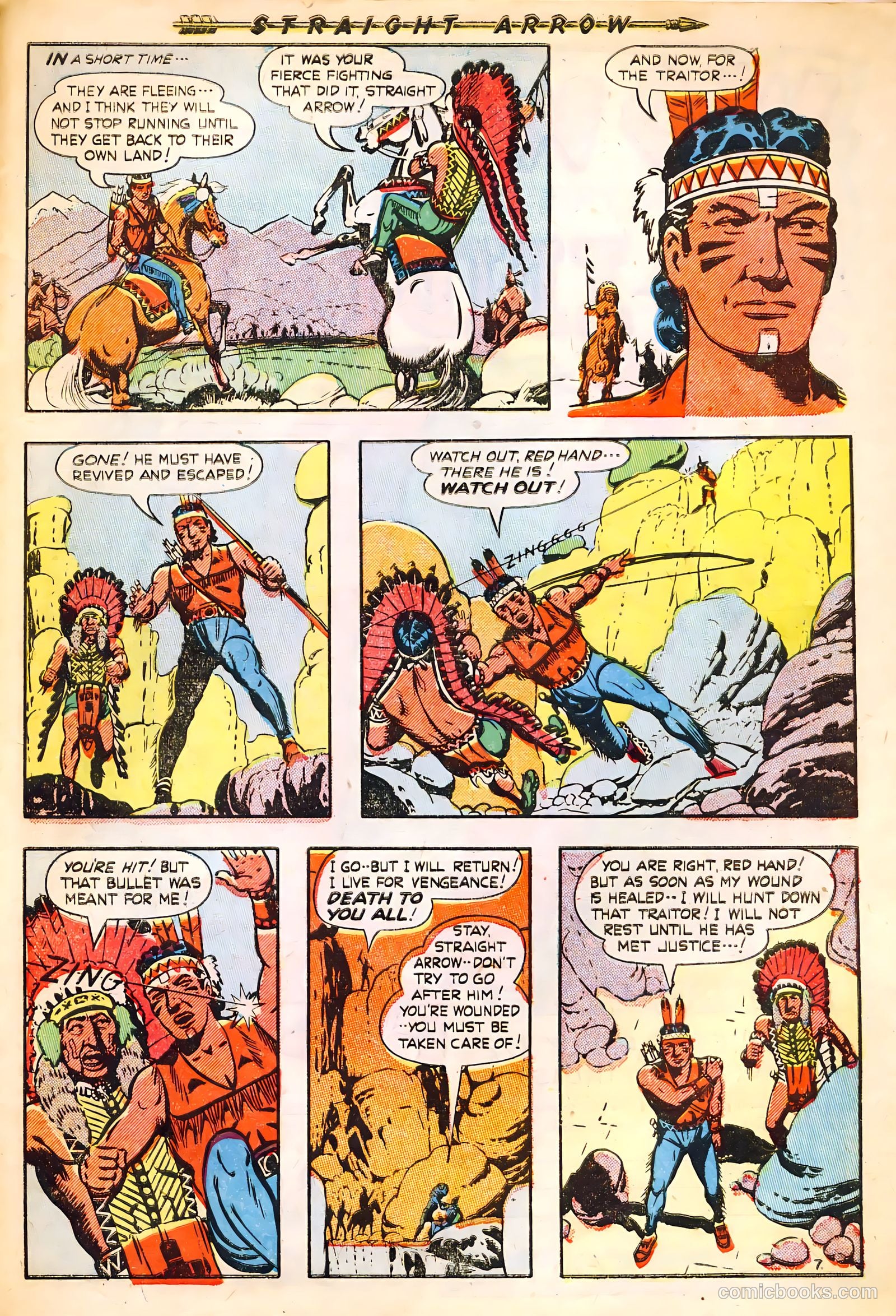 Straight Arrow #16 (1951) — page 33 of 36