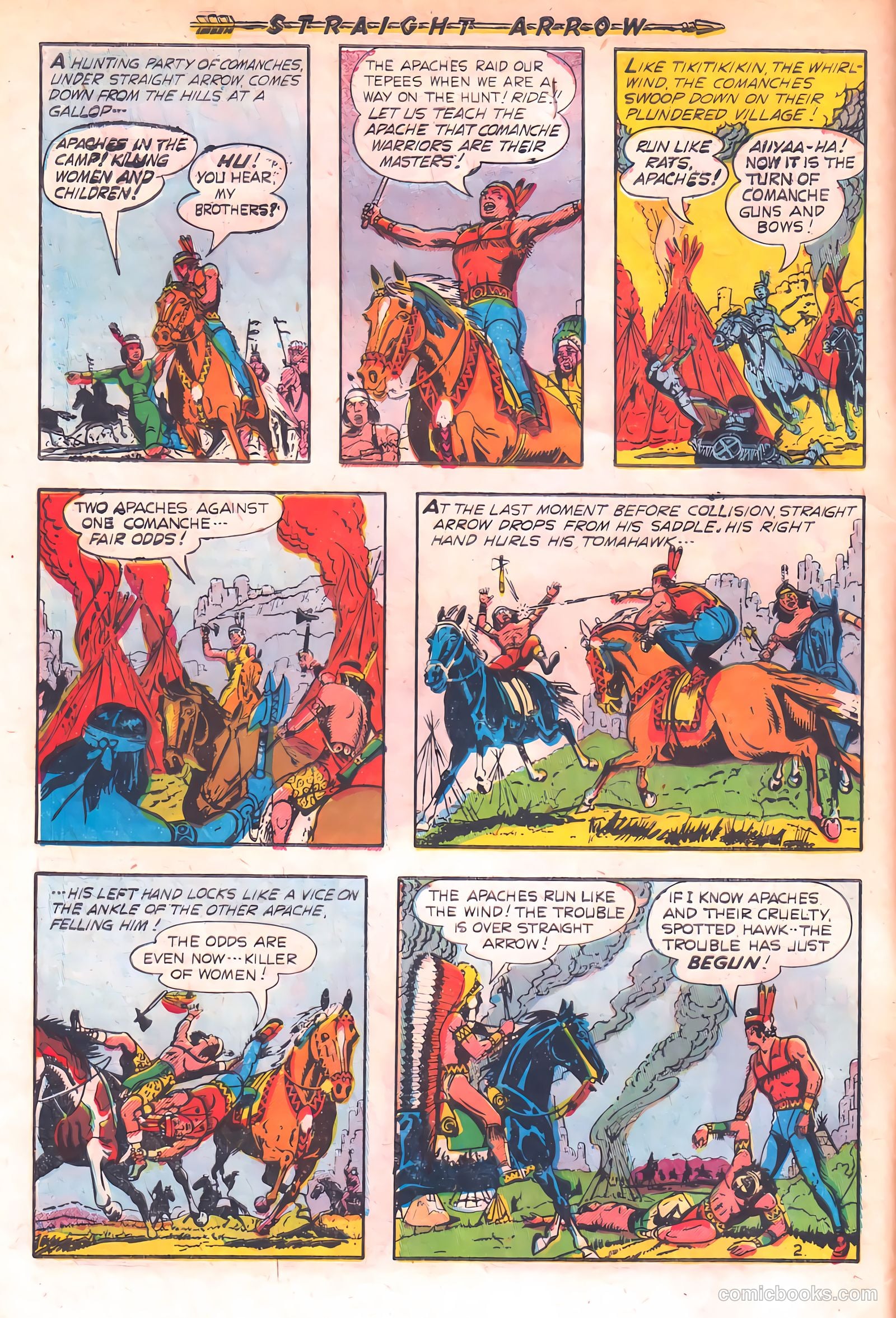 Straight Arrow #17 (1951) — page 4 of 36