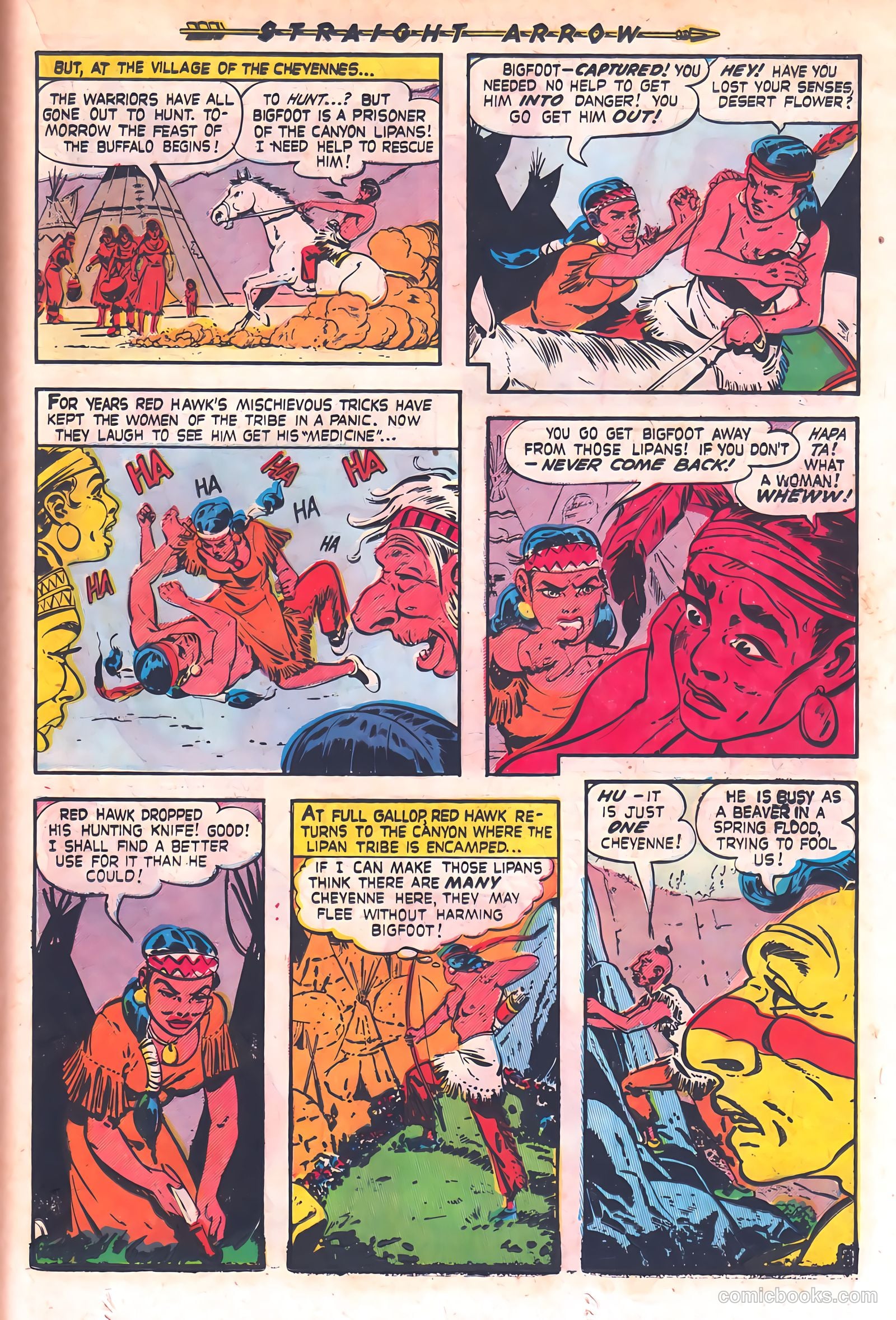 Straight Arrow #17 (1951) — page 23 of 36