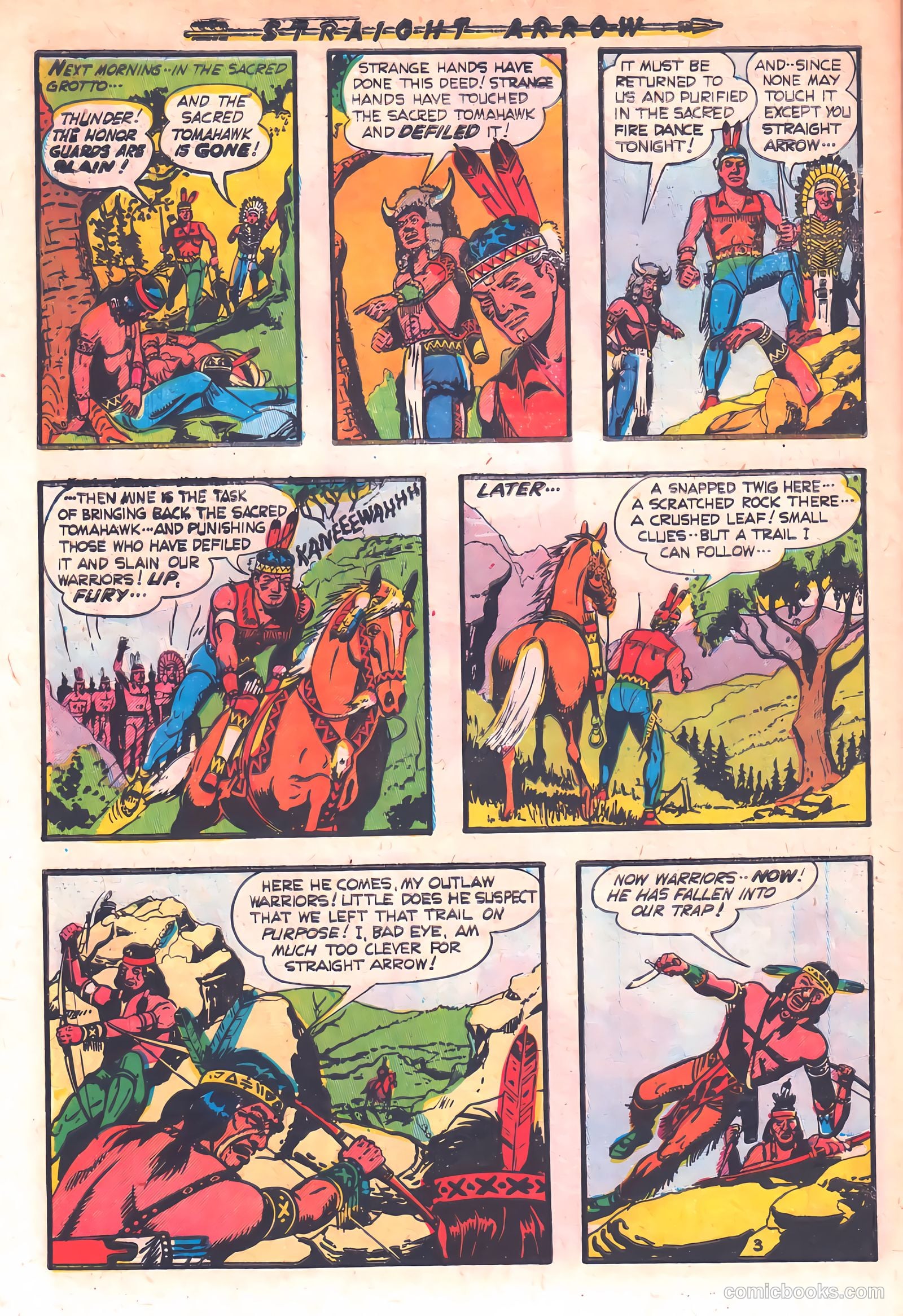 Straight Arrow #17 (1951) — page 28 of 36