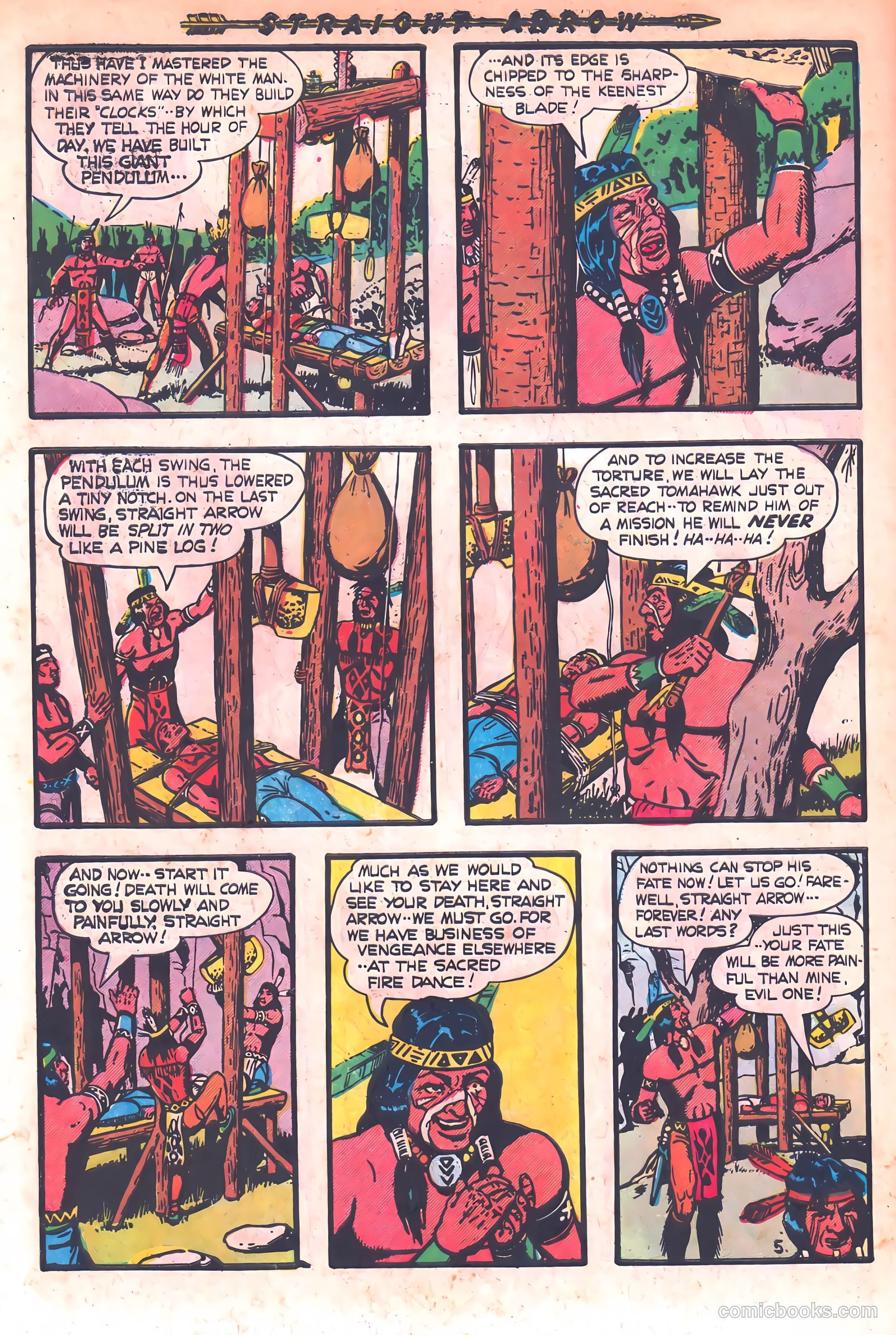 Straight Arrow #17 (1951) — page 30 of 36