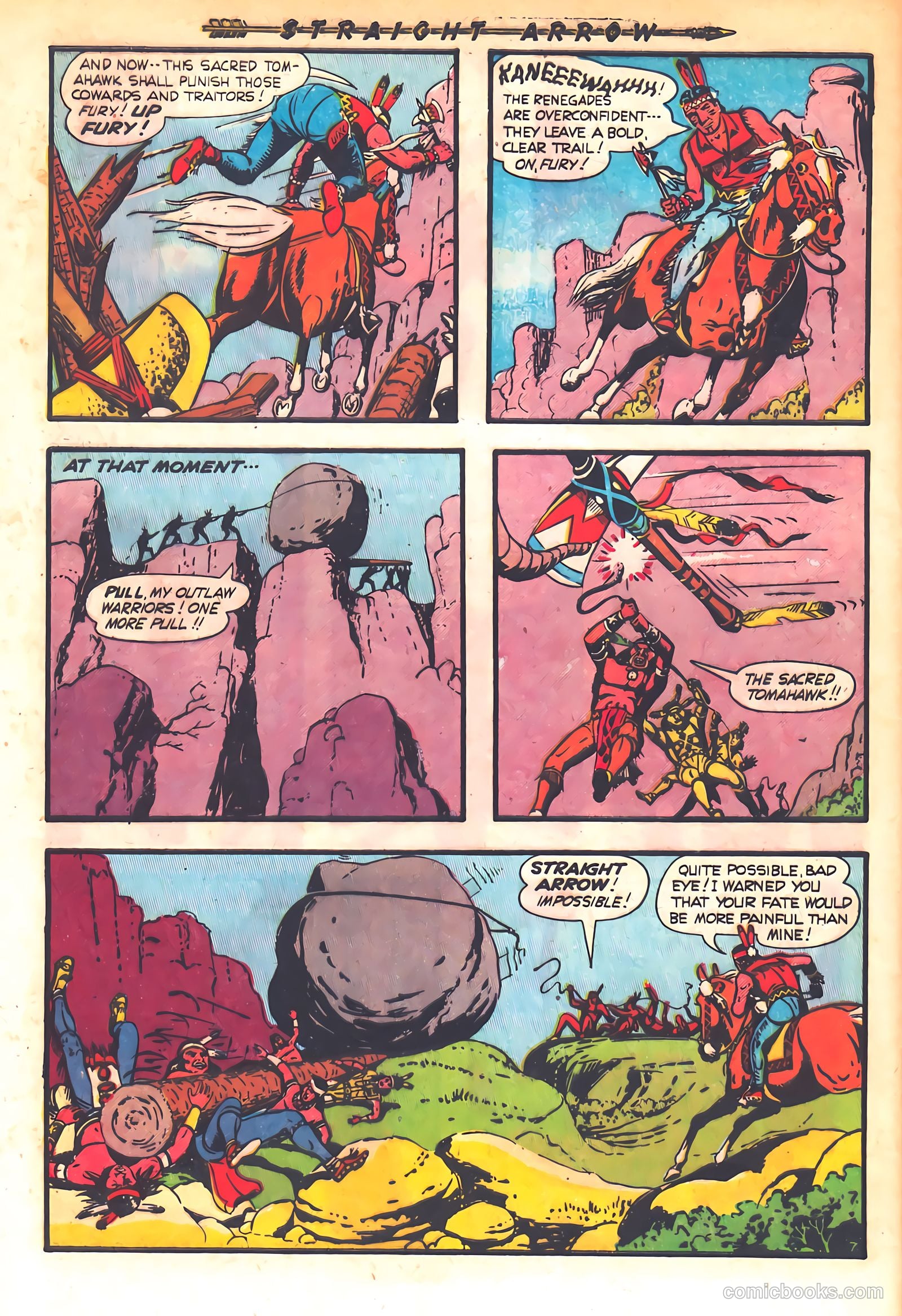 Straight Arrow #17 (1951) — page 32 of 36