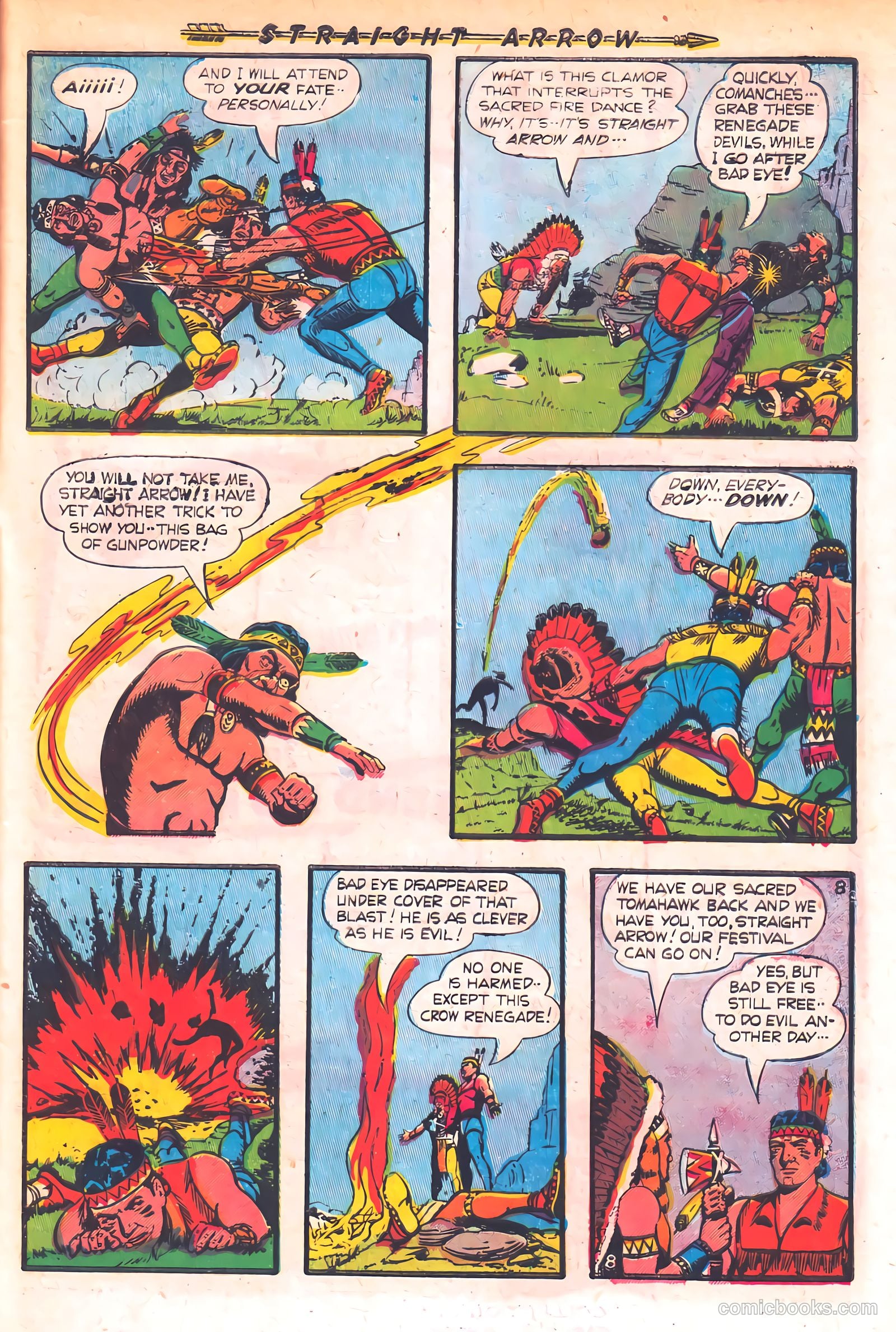 Straight Arrow #17 (1951) — page 33 of 36