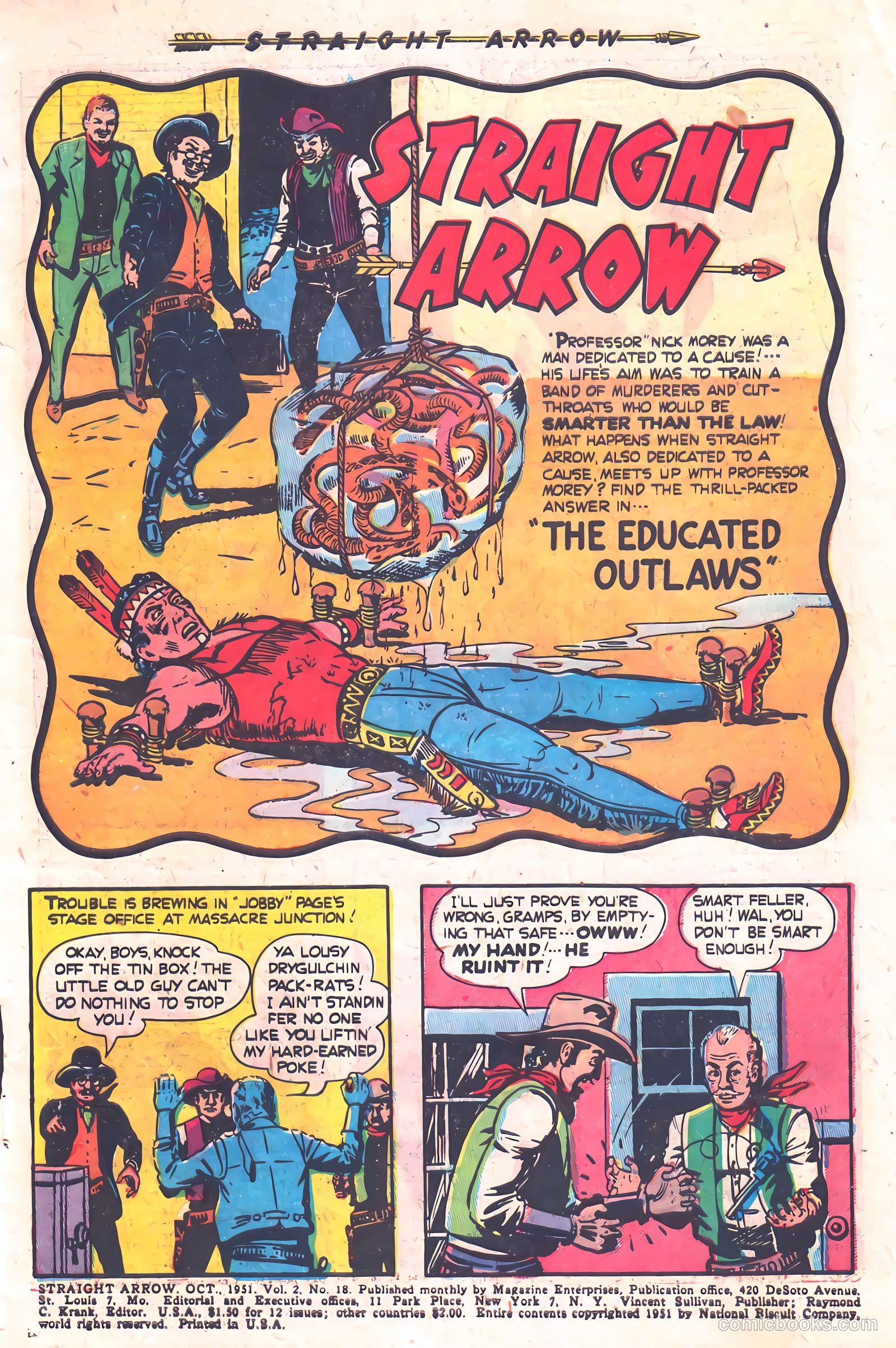 Straight Arrow #18 (1951) — page 3 of 36