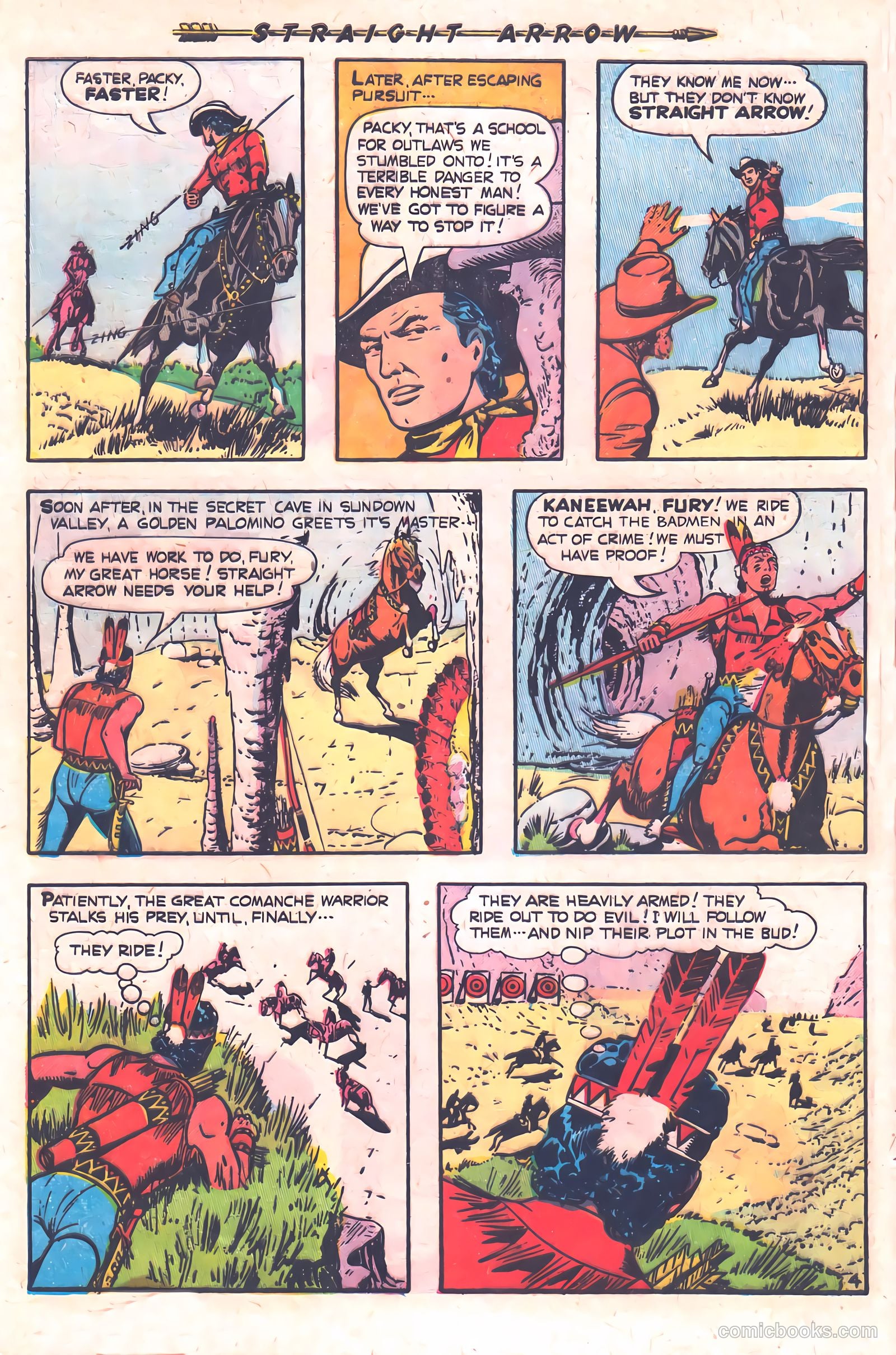 Straight Arrow #18 (1951) — page 6 of 36
