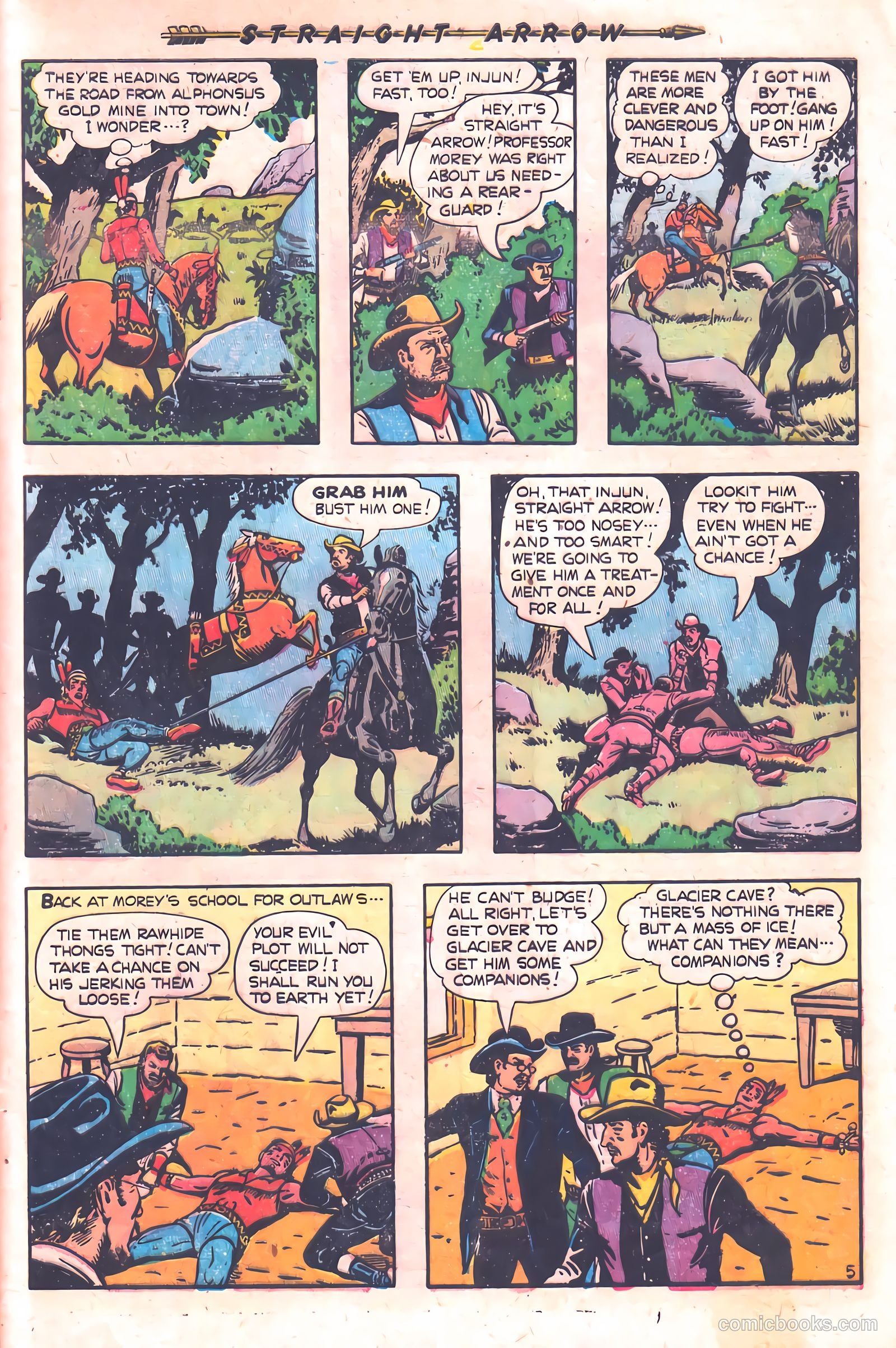 Straight Arrow #18 (1951) — page 7 of 36