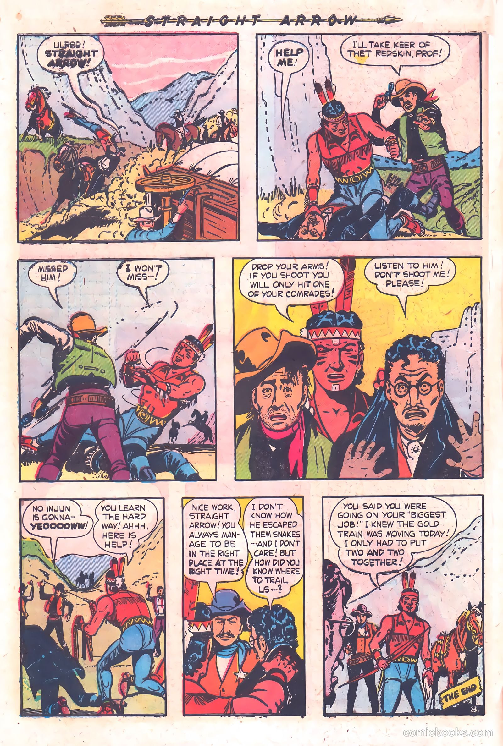 Straight Arrow #18 (1951) — page 10 of 36