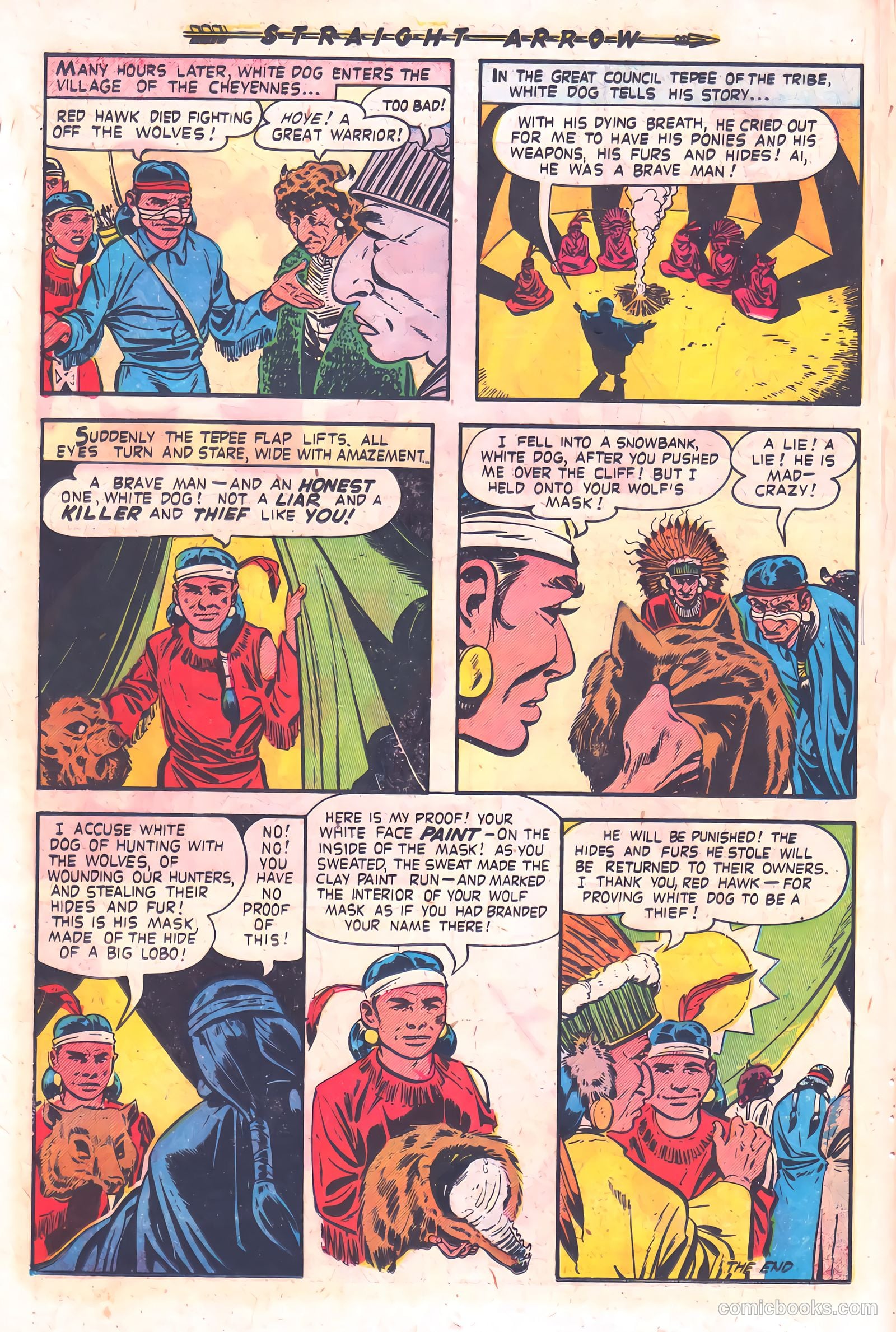 Straight Arrow #18 (1951) — page 16 of 36
