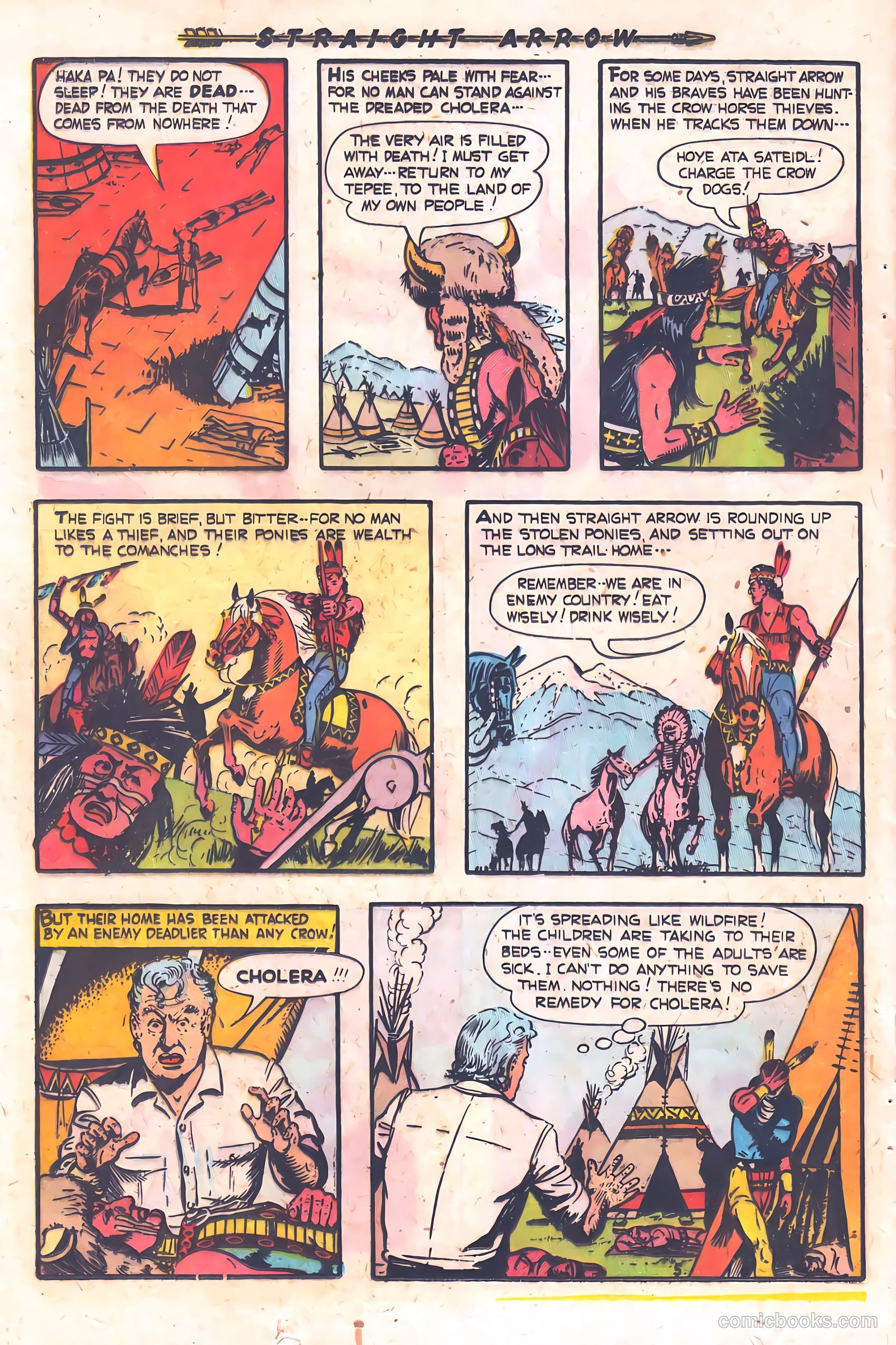 Straight Arrow #18 (1951) — page 22 of 36