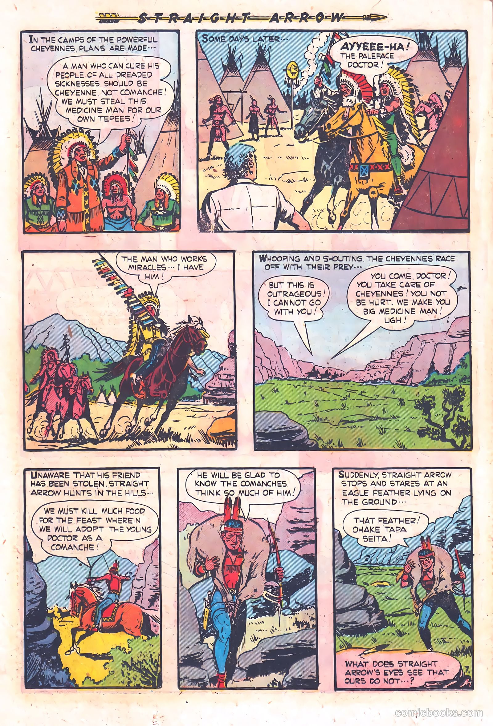 Straight Arrow #18 (1951) — page 24 of 36