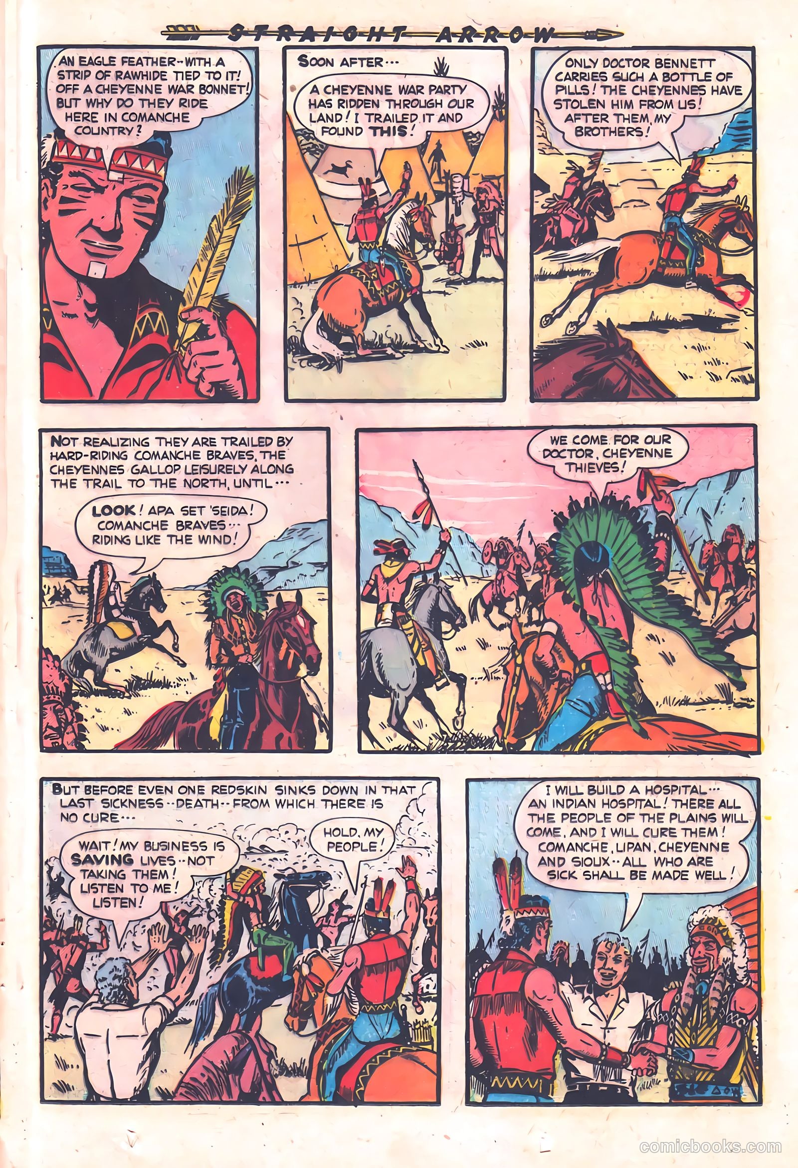 Straight Arrow #18 (1951) — page 25 of 36