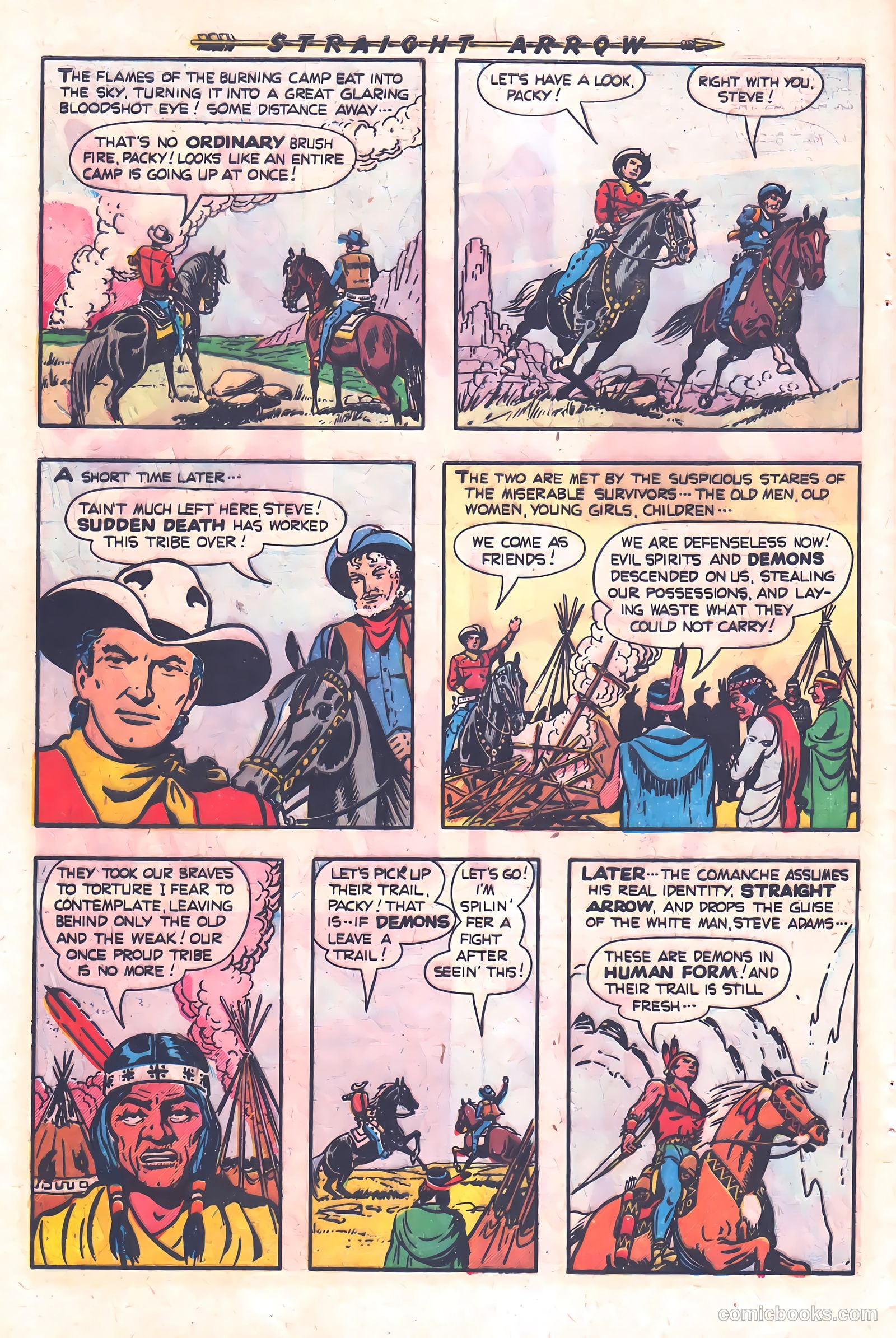 Straight Arrow #18 (1951) — page 28 of 36