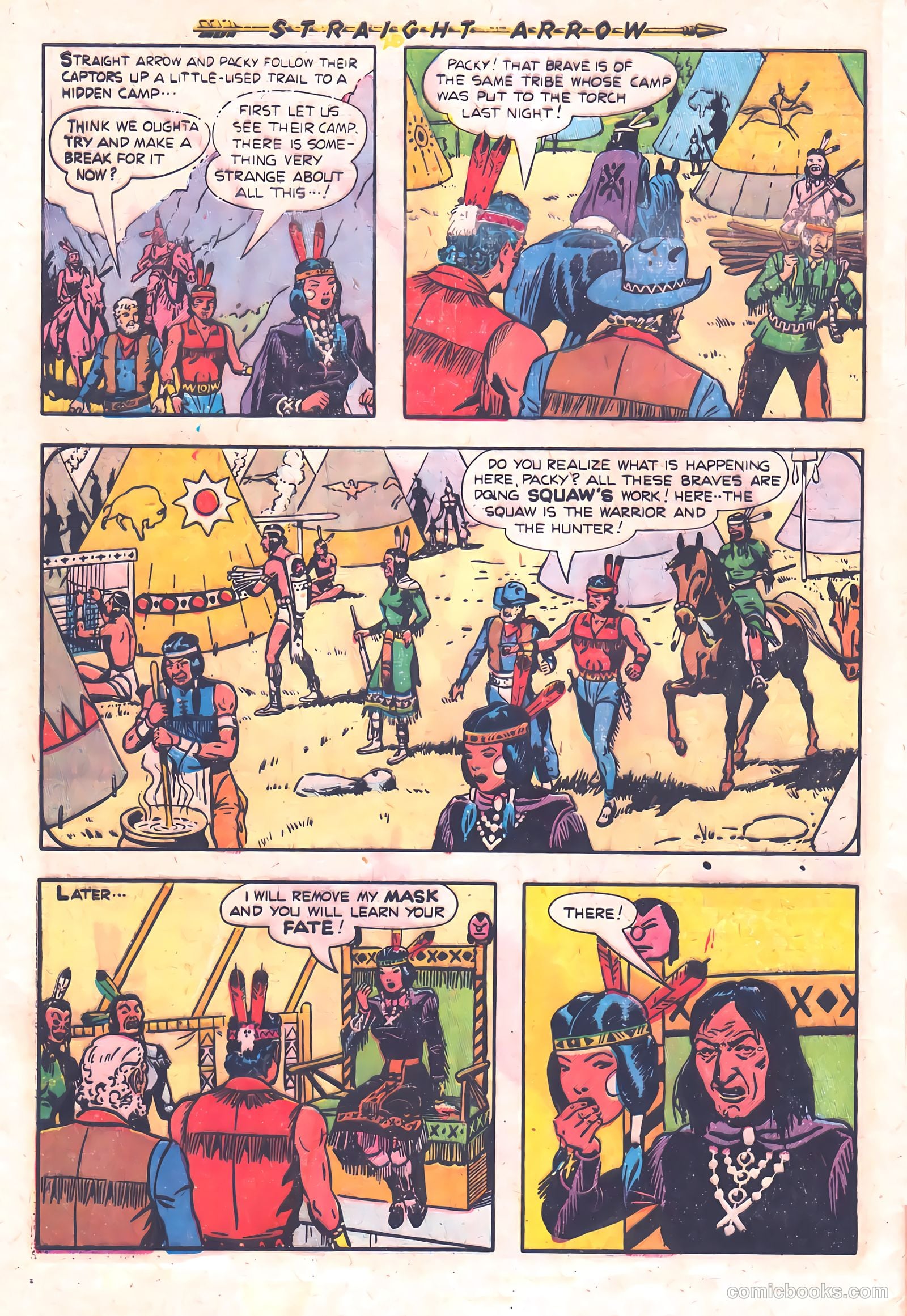 Straight Arrow #18 (1951) — page 30 of 36