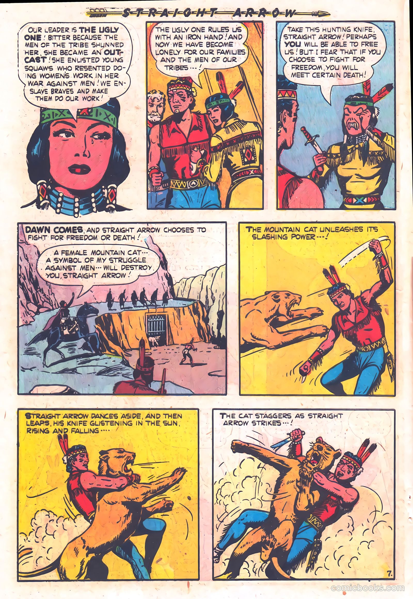 Straight Arrow #18 (1951) — page 32 of 36
