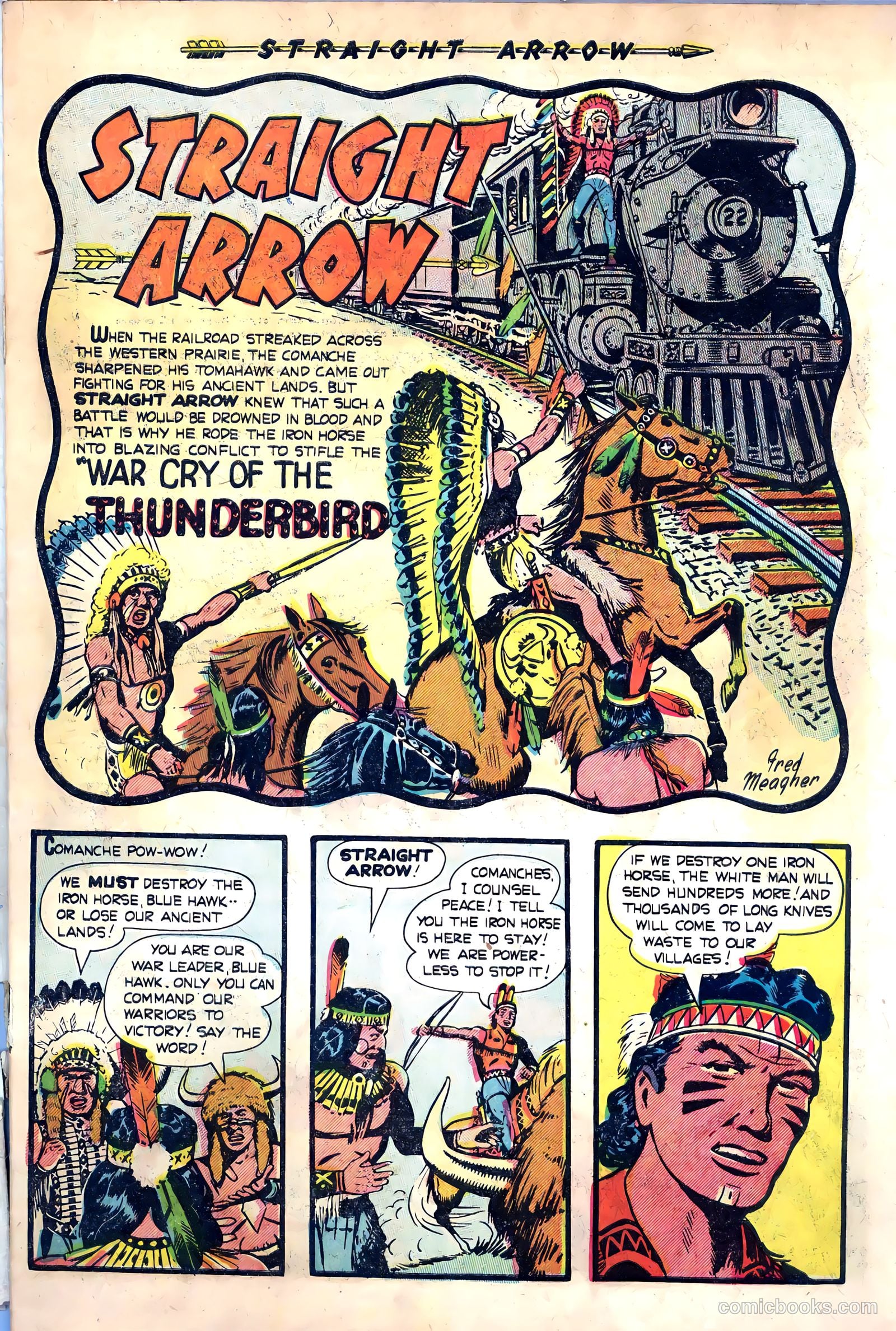 Straight Arrow #19 (1951) — page 3 of 36