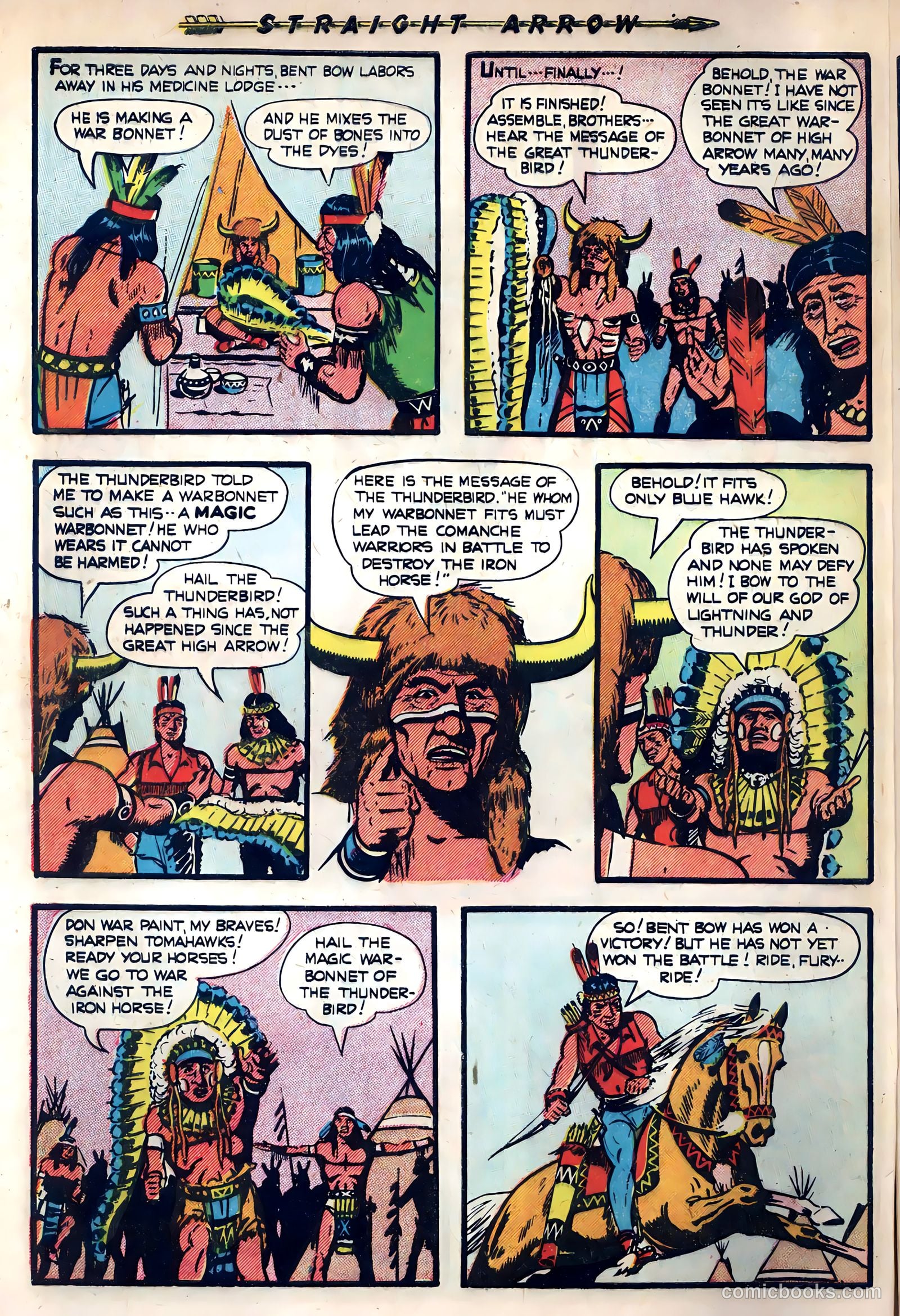 Straight Arrow #19 (1951) — page 6 of 36