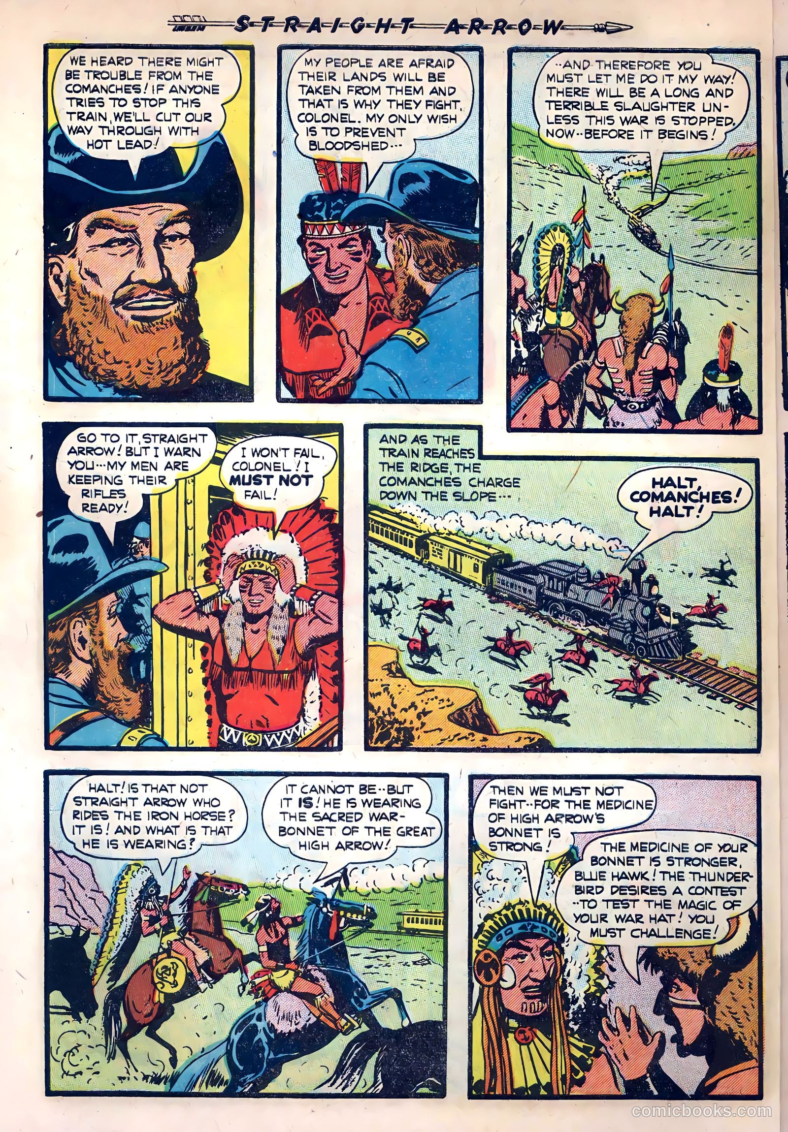 Straight Arrow #19 (1951) — page 8 of 36