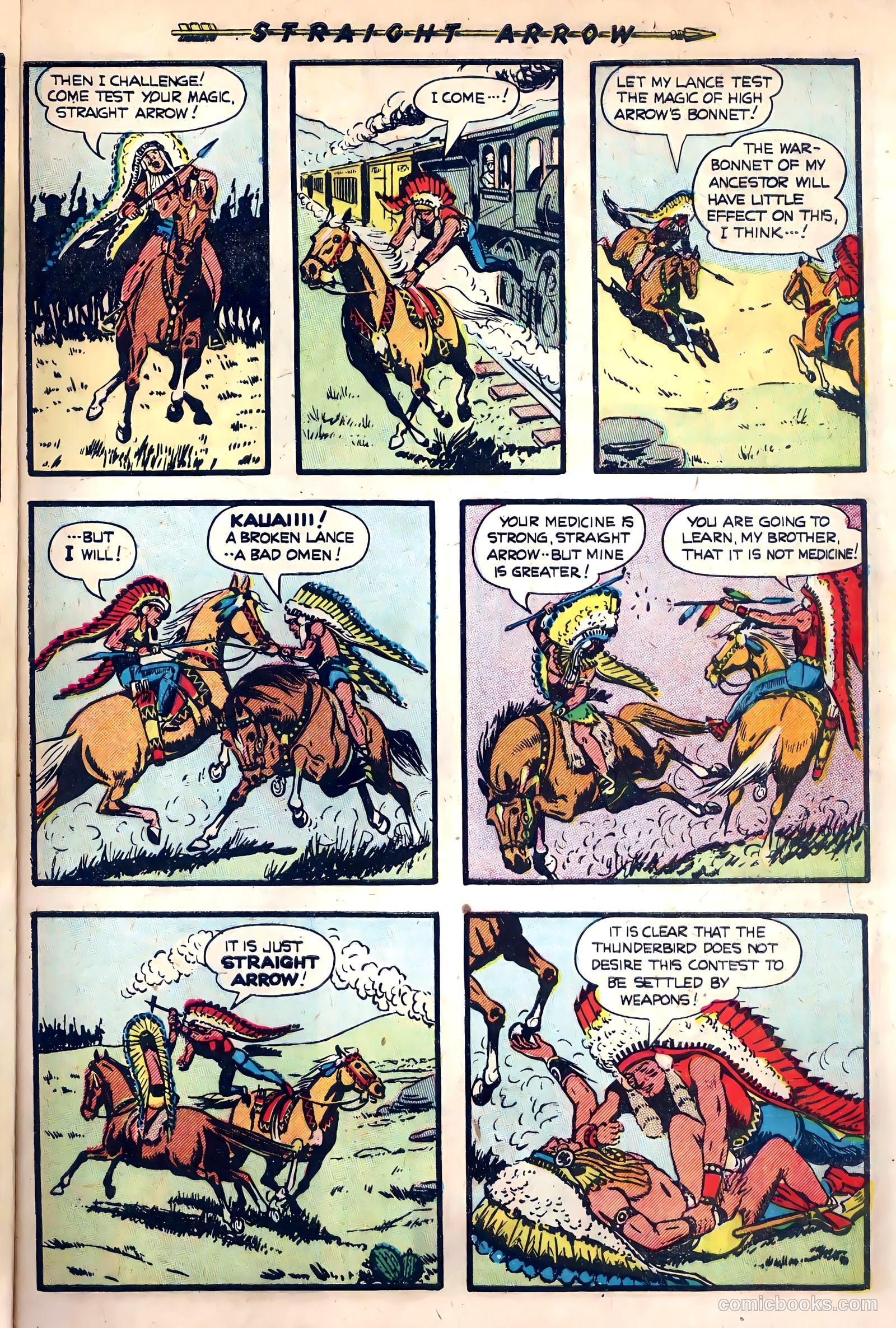 Straight Arrow #19 (1951) — page 9 of 36