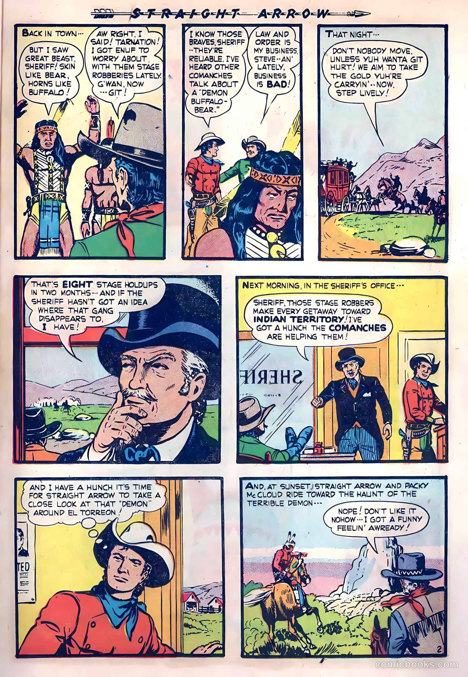 Straight Arrow #19 (1951) — page 13 of 36