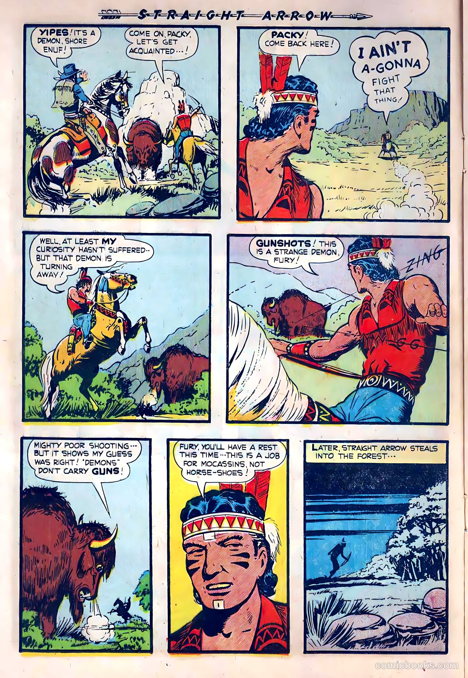 Straight Arrow #19 (1951) — page 14 of 36
