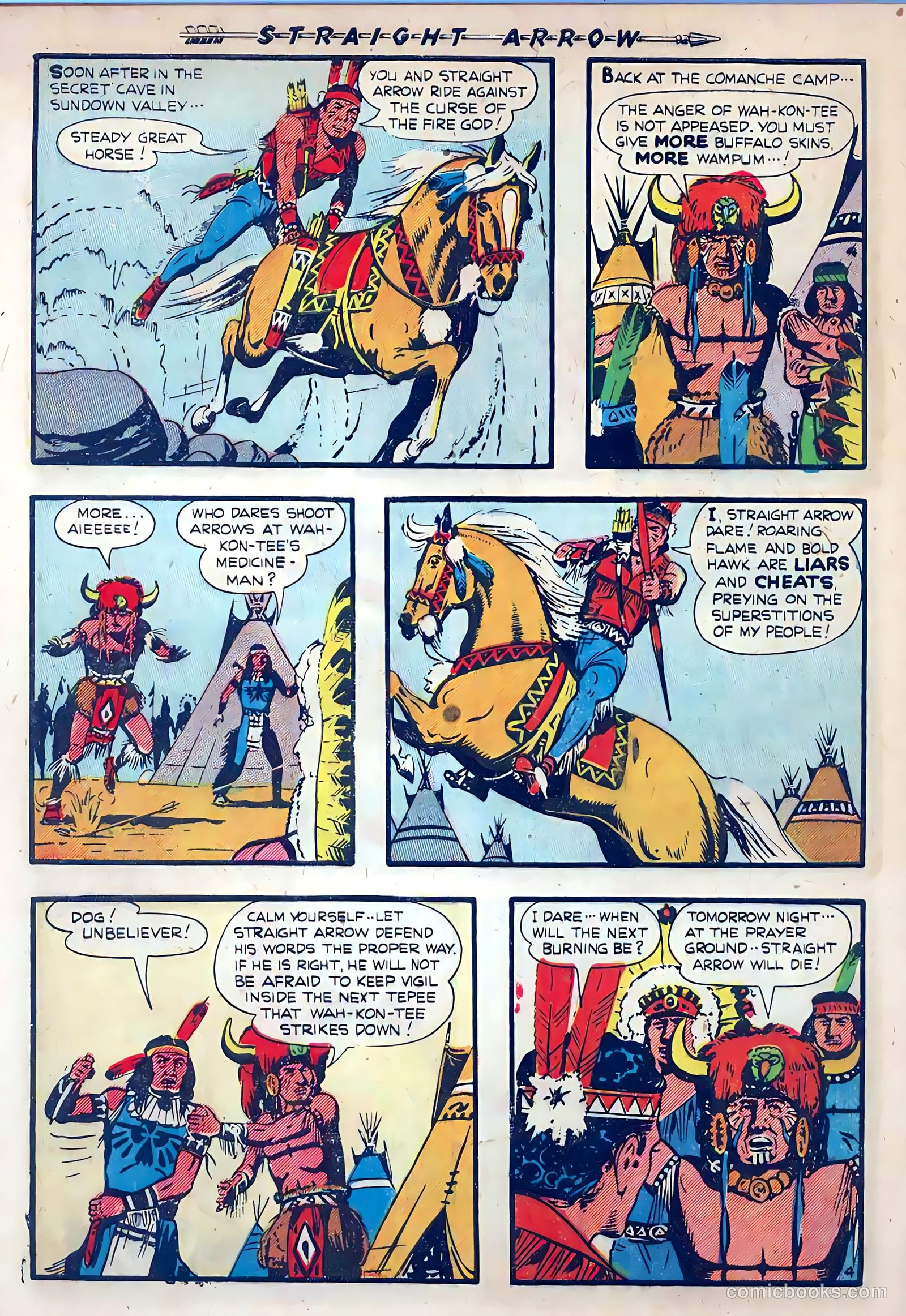 Straight Arrow #19 (1951) — page 30 of 36
