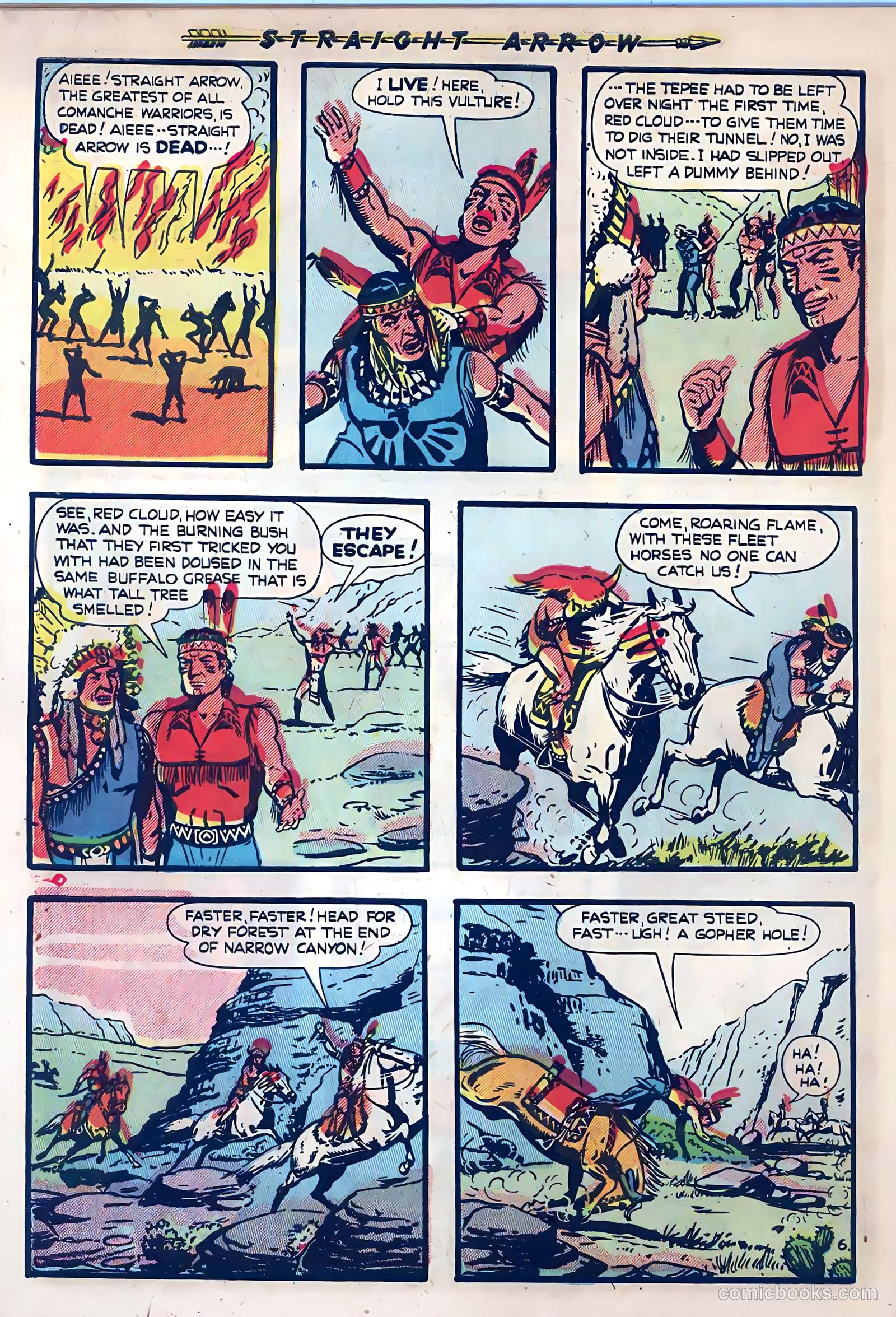 Straight Arrow #19 (1951) — page 32 of 36