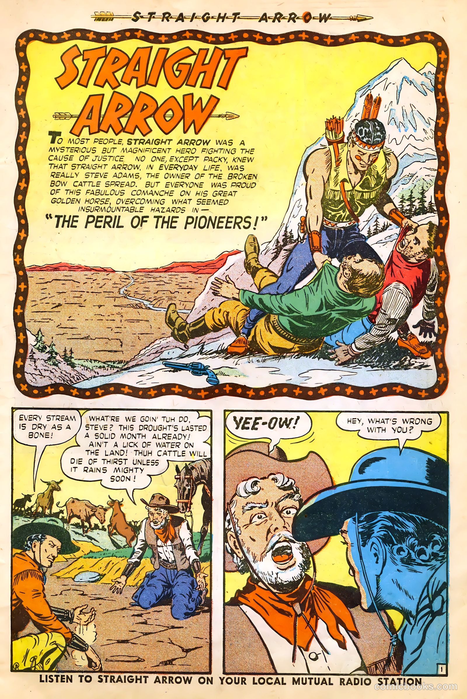 Straight Arrow #2 (1950) — page 3 of 36