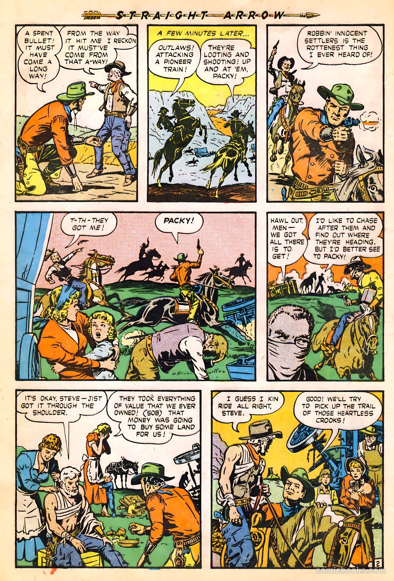 Straight Arrow #2 (1950) — page 4 of 36